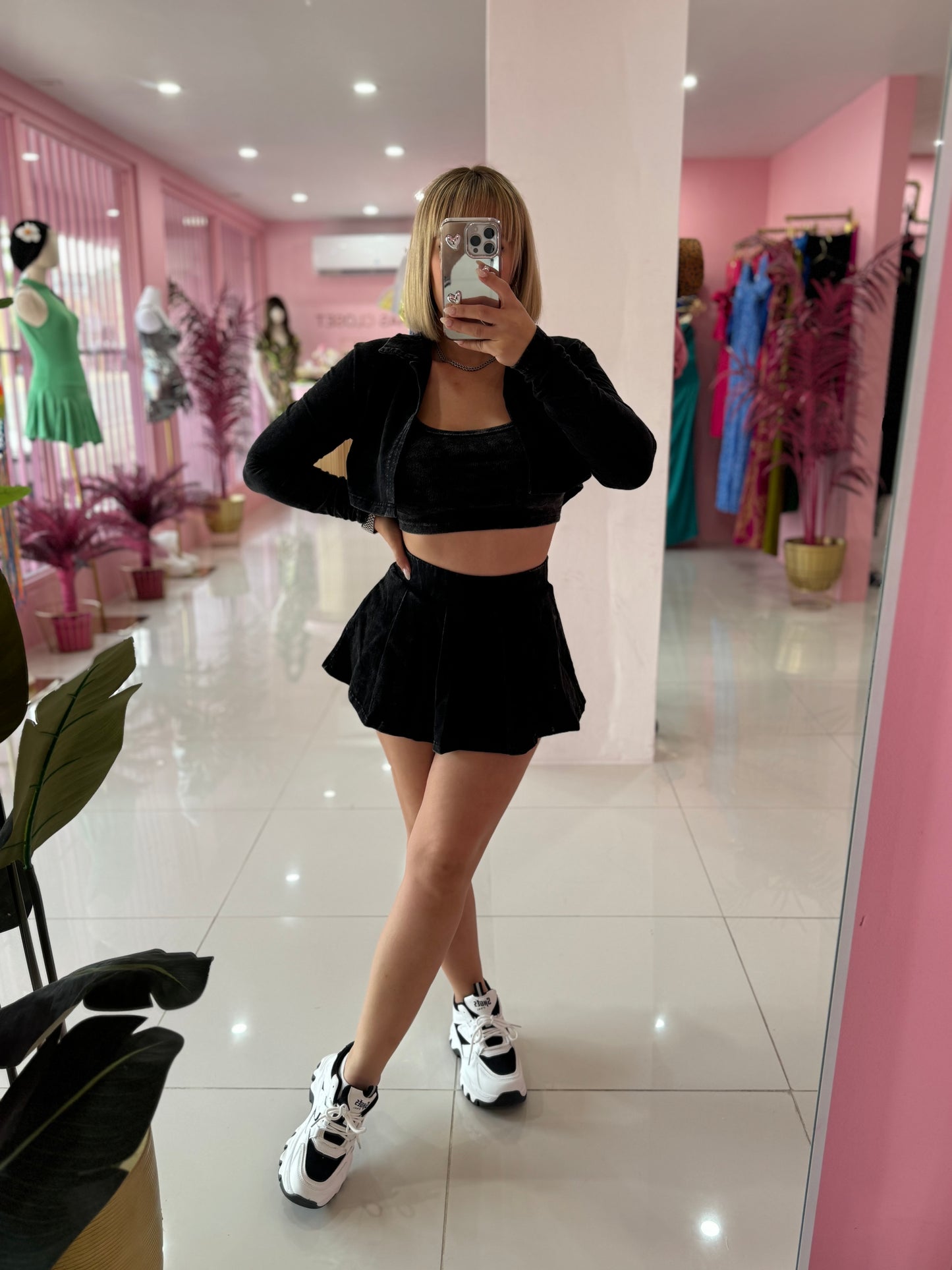 Marmol Skort Jacket Set (3 piezas)