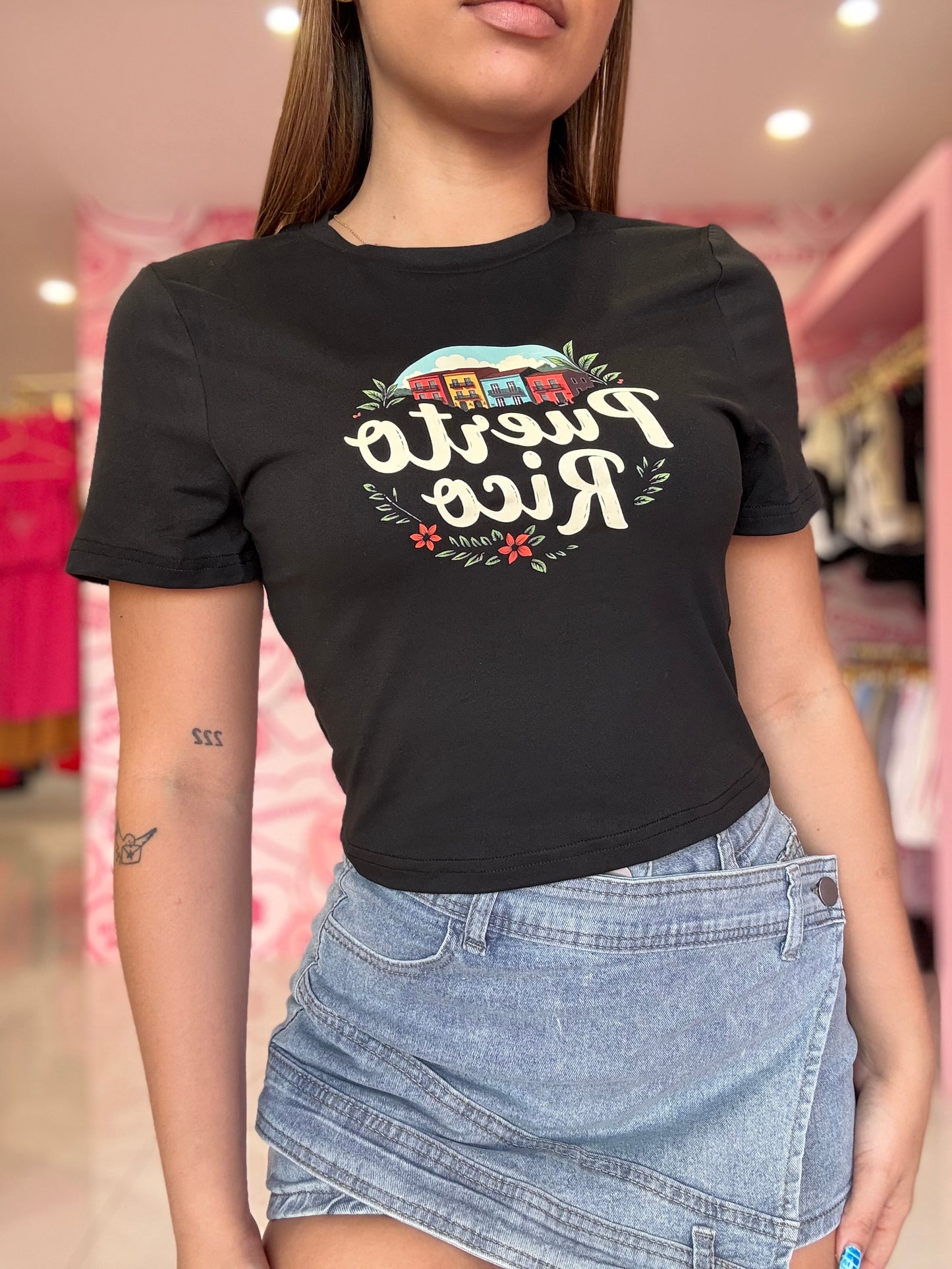 Tshirt PR Crop Top BB