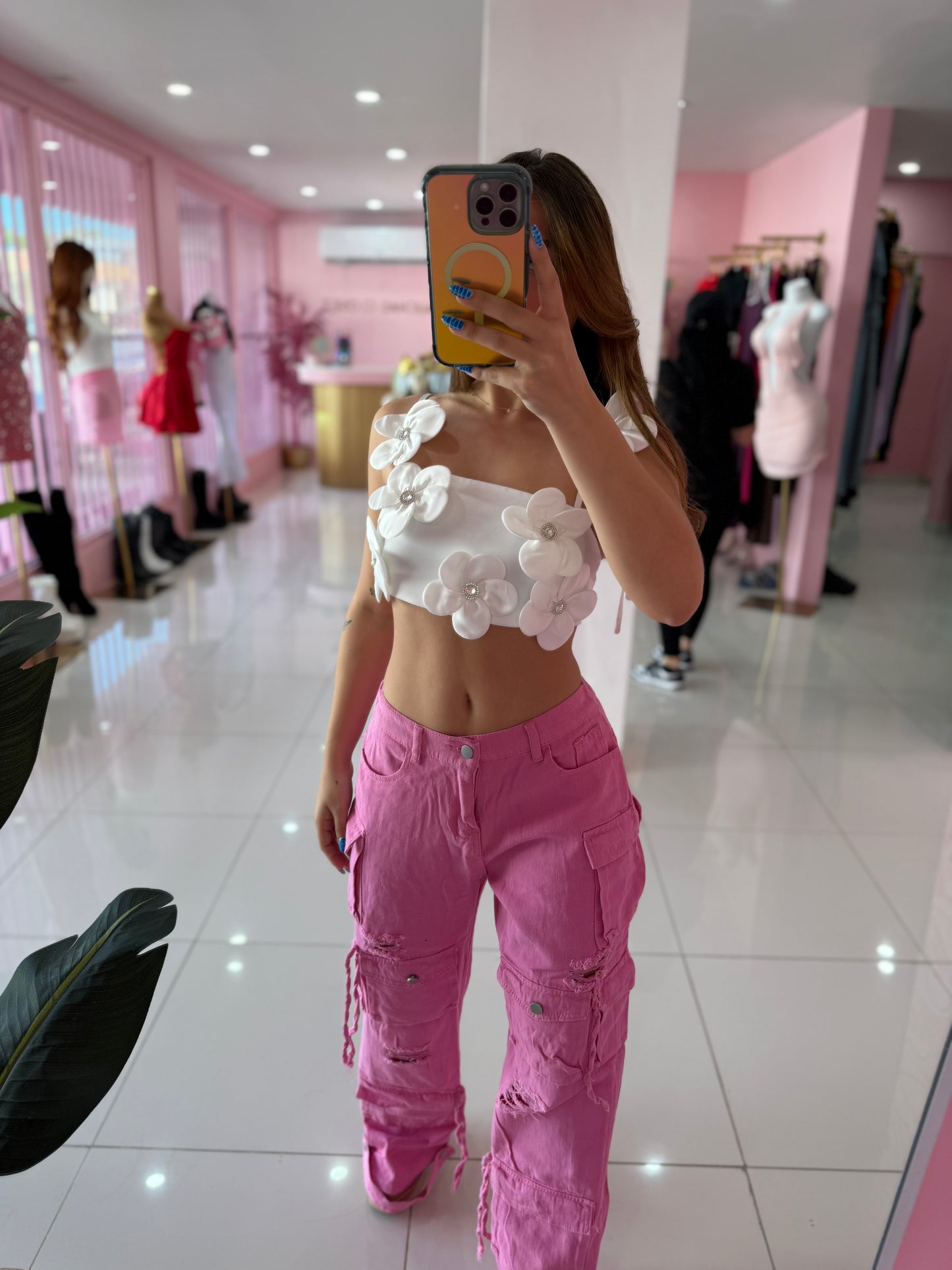 Flower Tank top