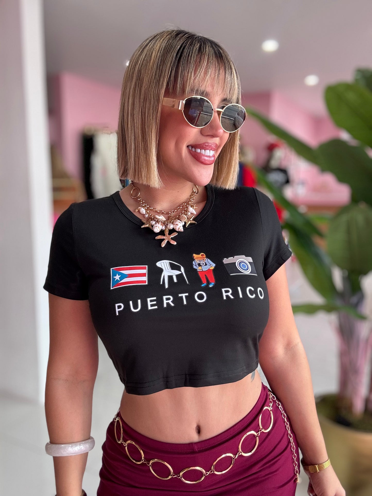 Bb DTMF crop top