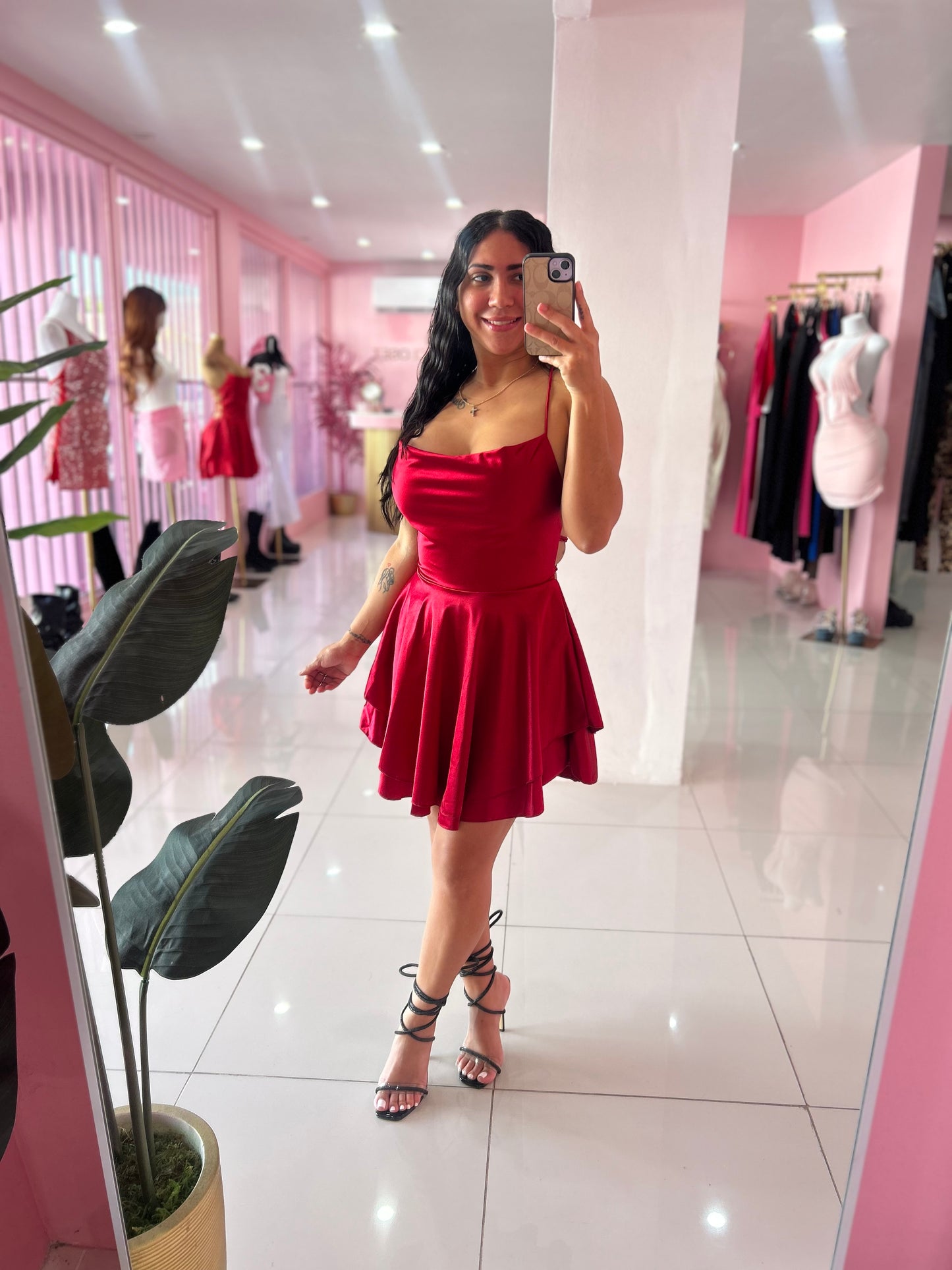Satin Chic Dress