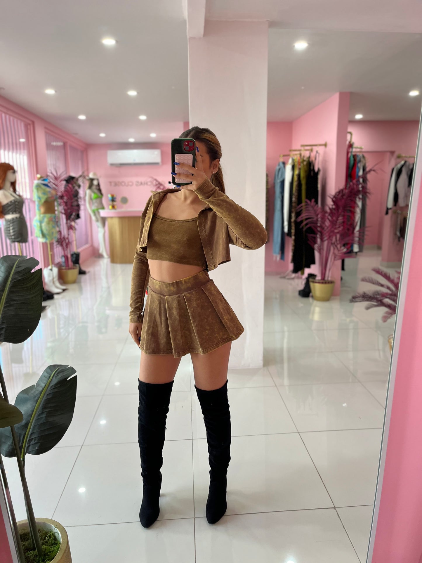 Marmol Skort Jacket Set (3 piezas)