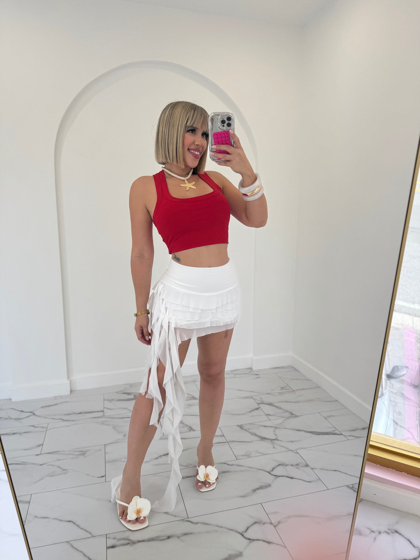 Cascade skort