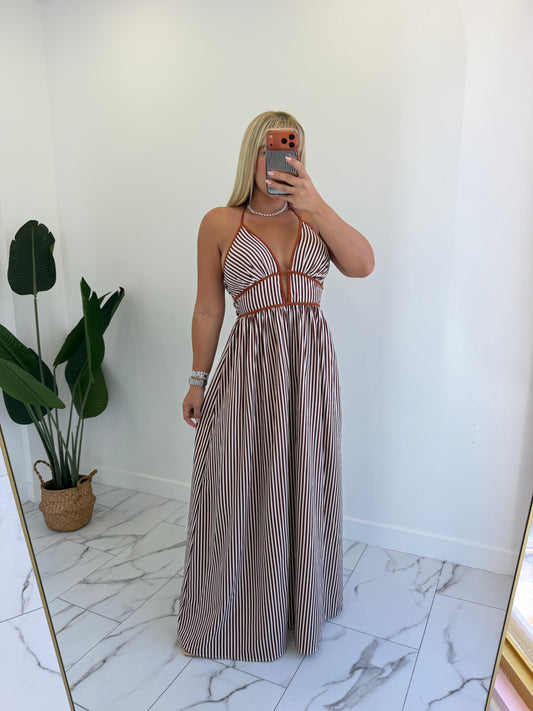 Maxi lines dress