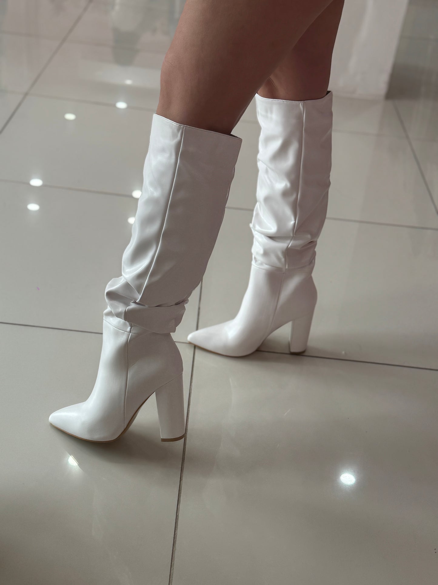 Botas fruncidas