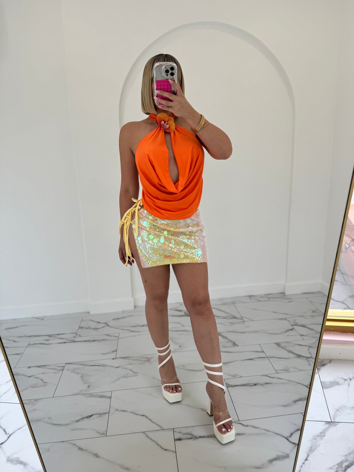 Orquidea Halter Top