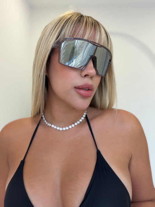 Big silver gafas