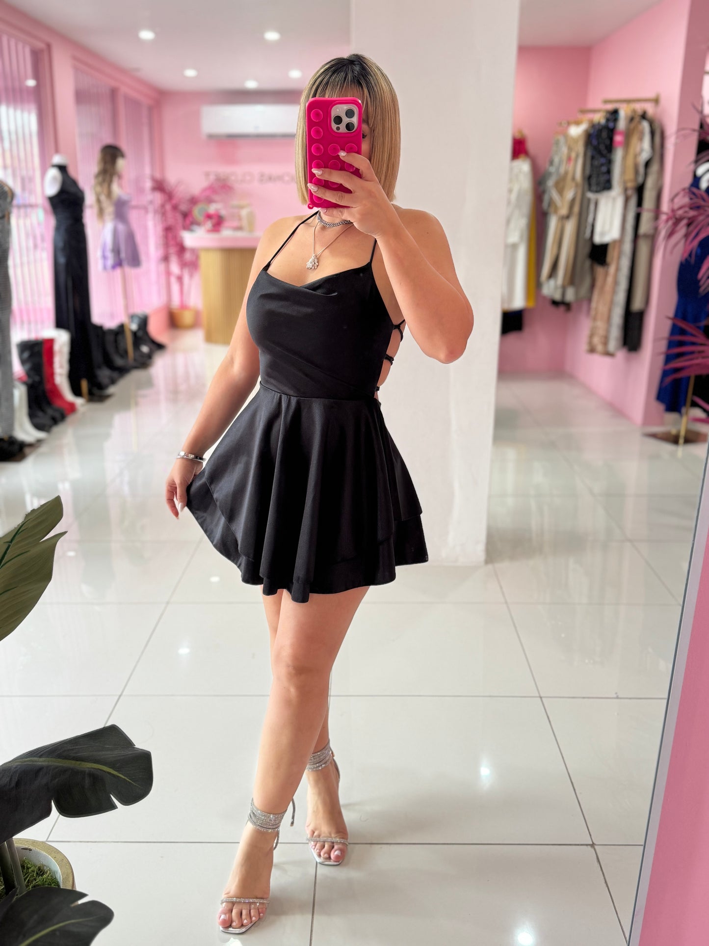 Satin Chic Dress