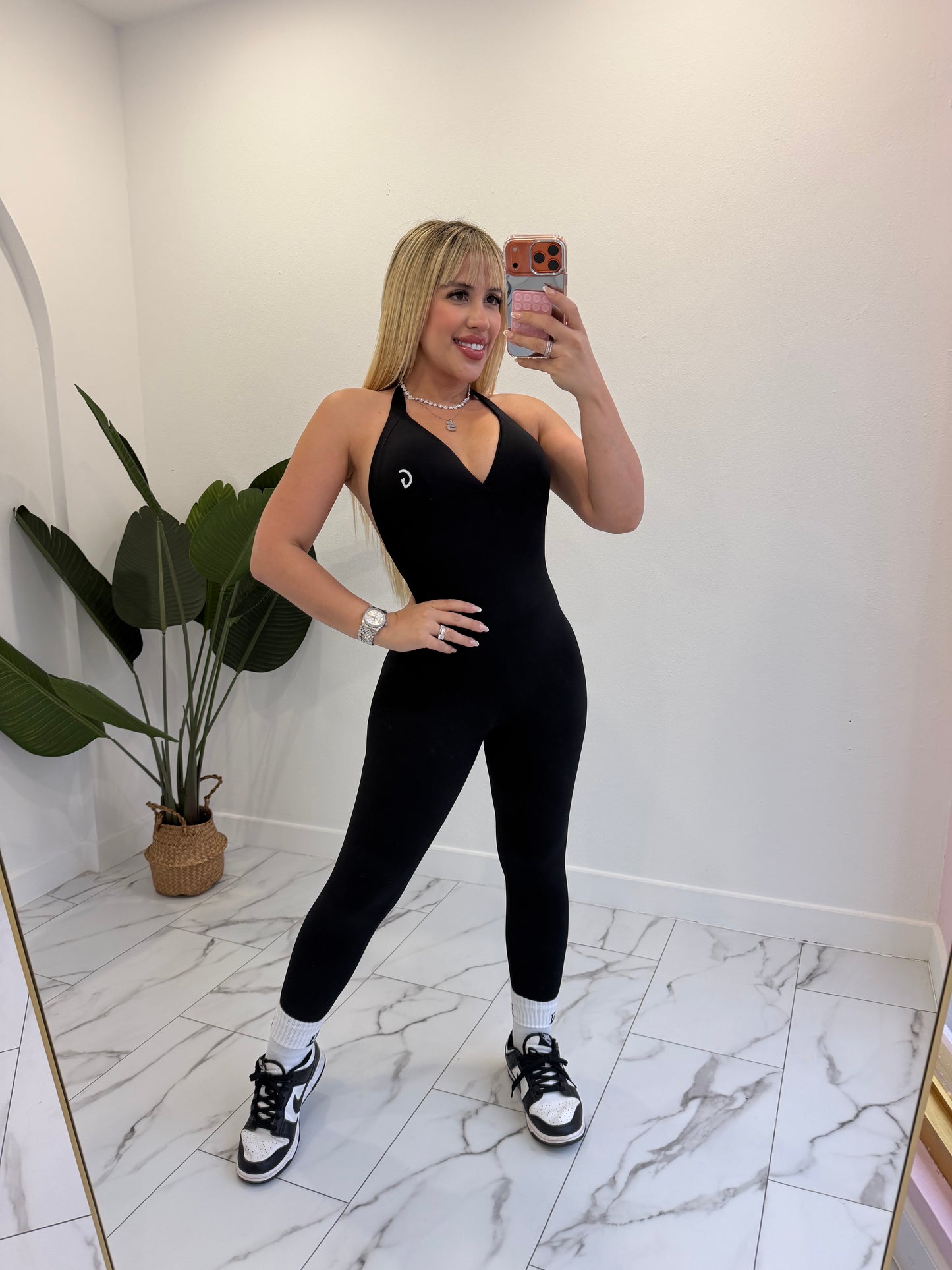 Jumpsuit Halter Bolsillos Sport