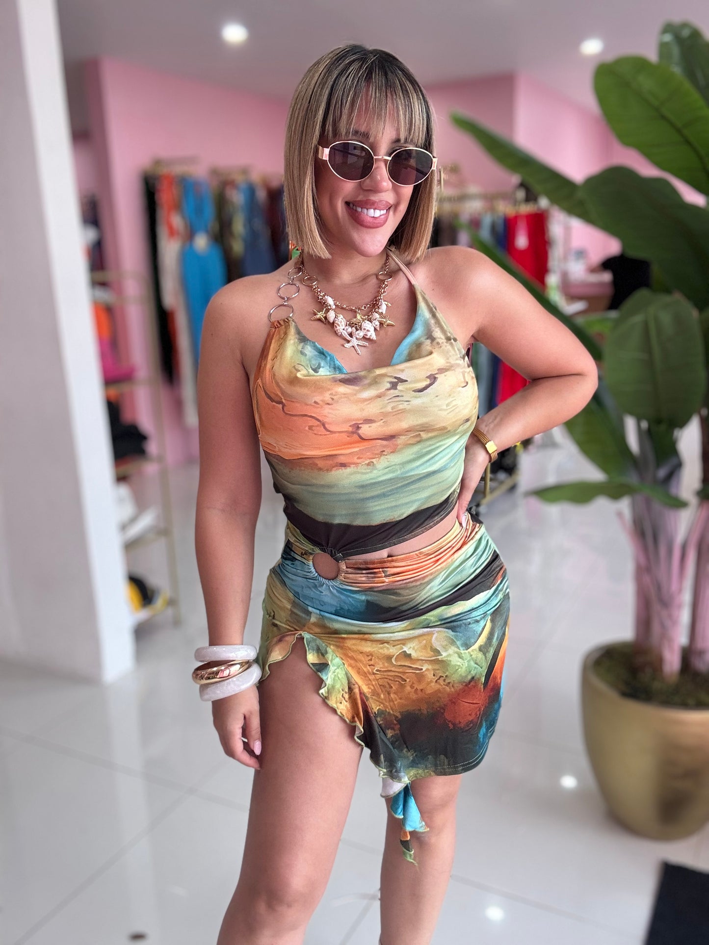 Sunset dress