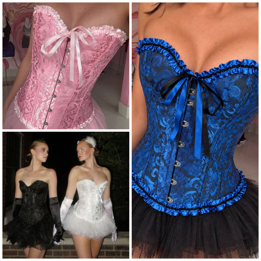 Vintage corset disfraz