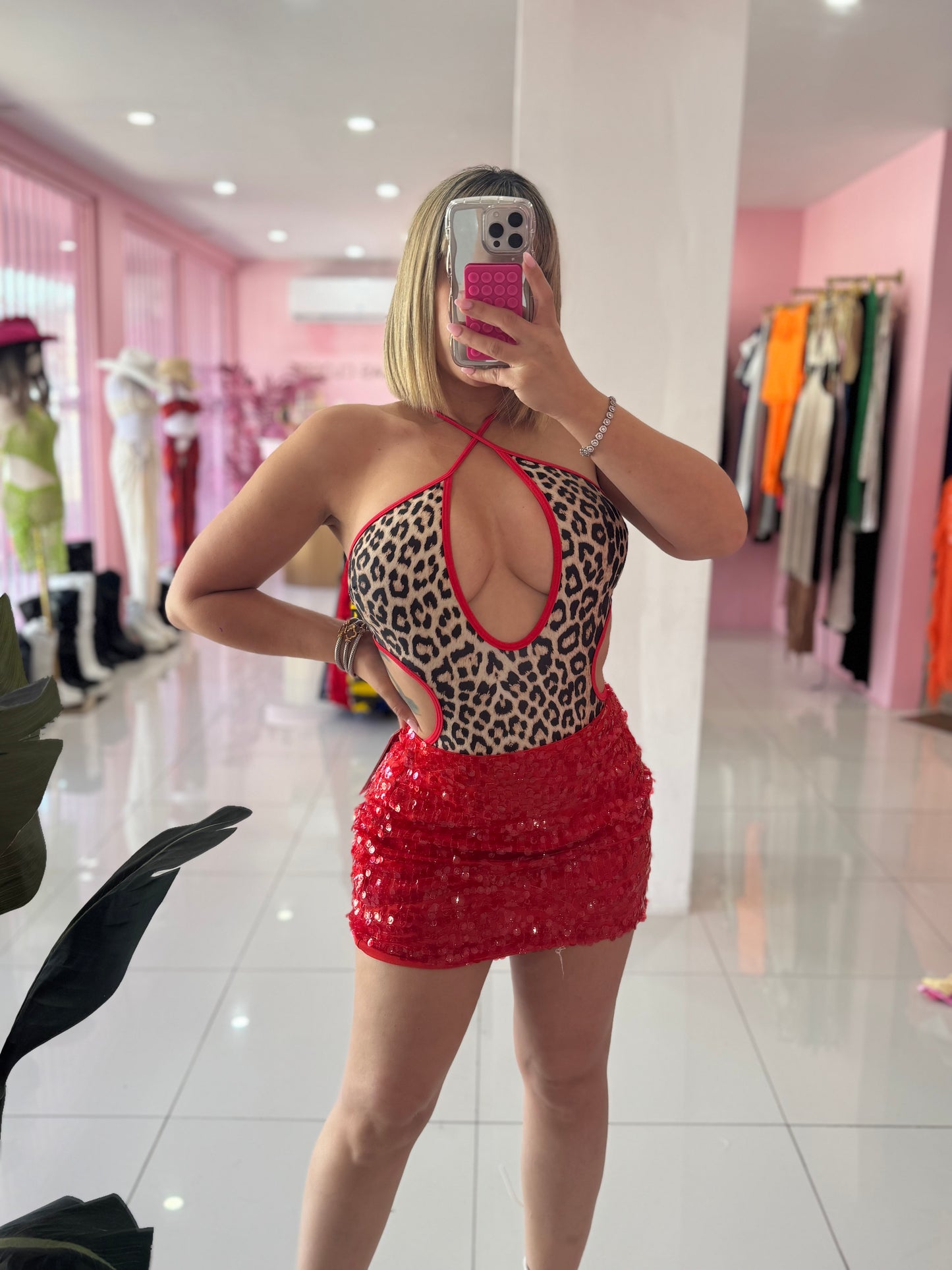 Sequins colors Skirt