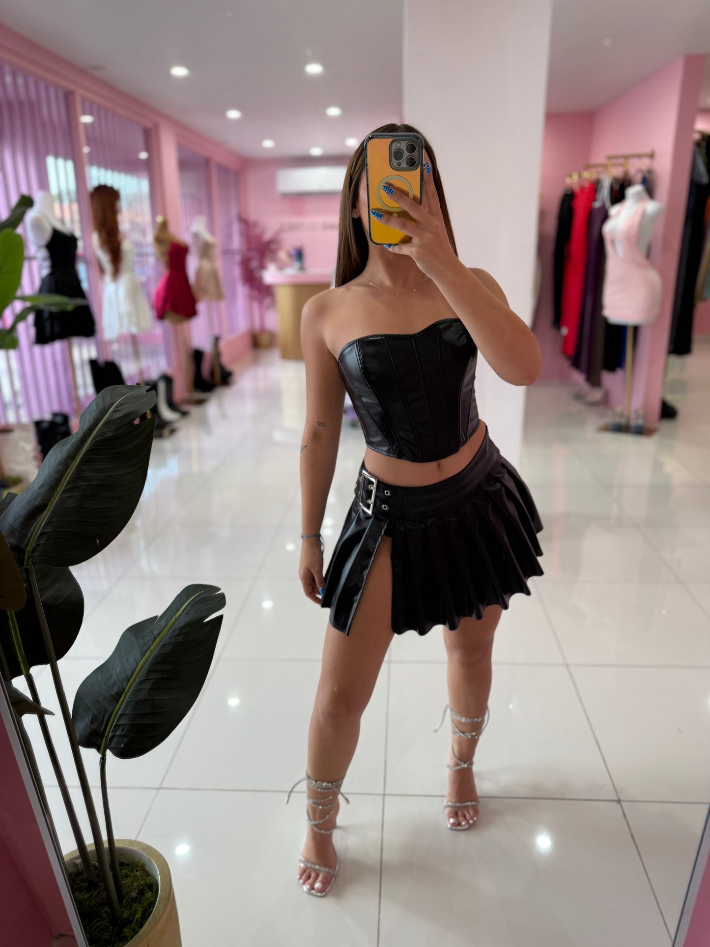 Skirt Leather Rockstar