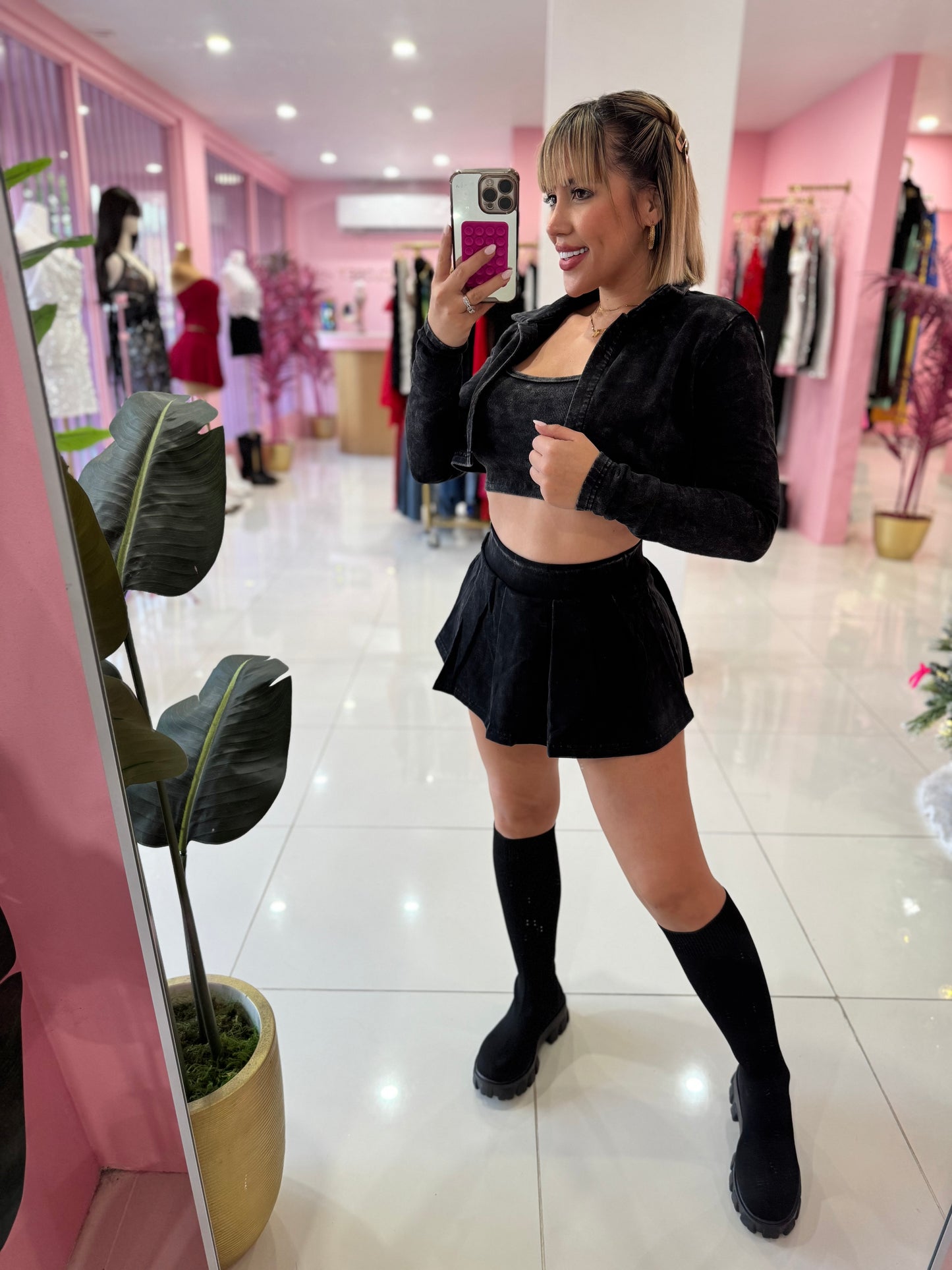 Marmol Skort Jacket Set (3 piezas)