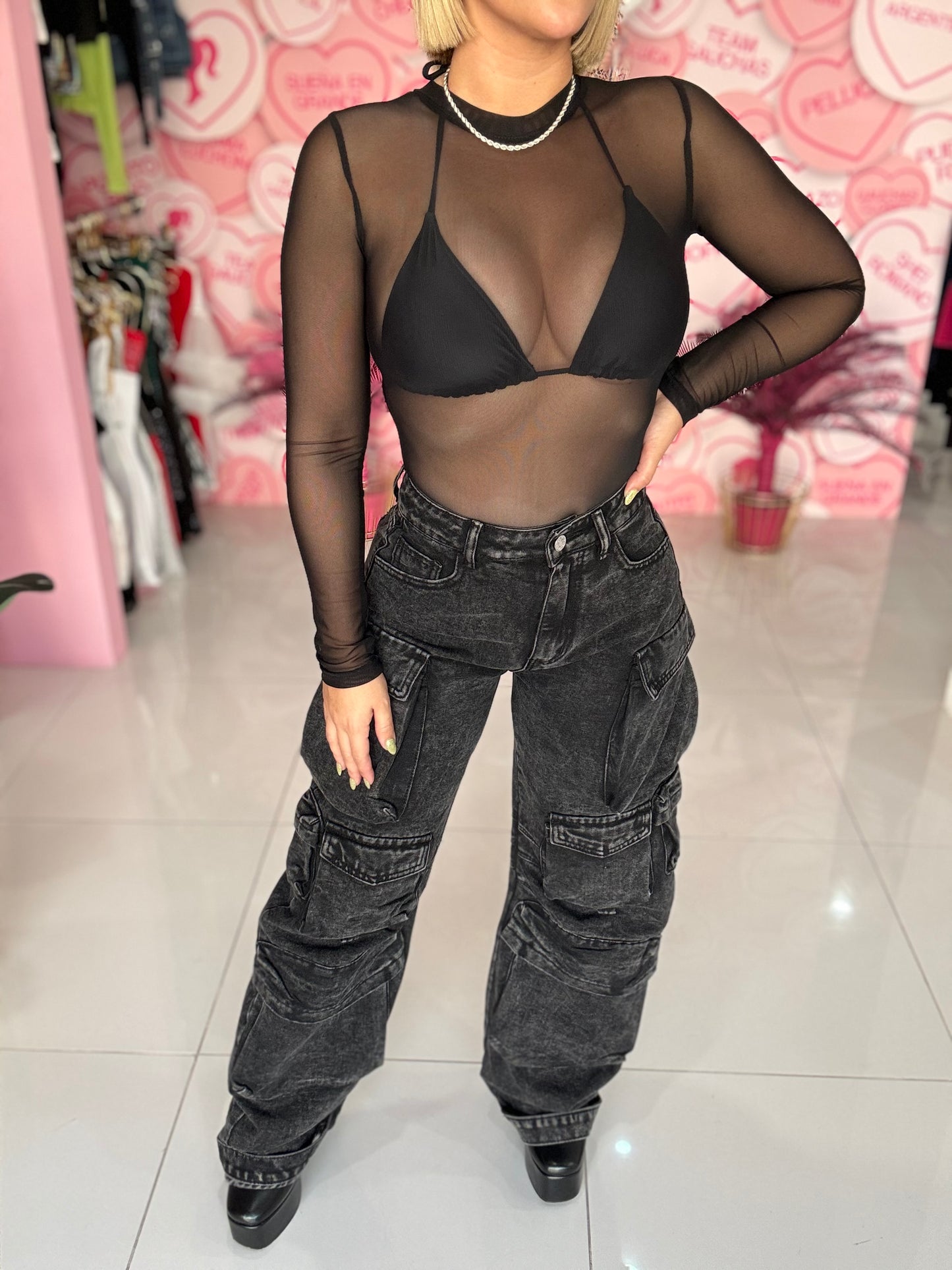 Full Mesh Bodysuit