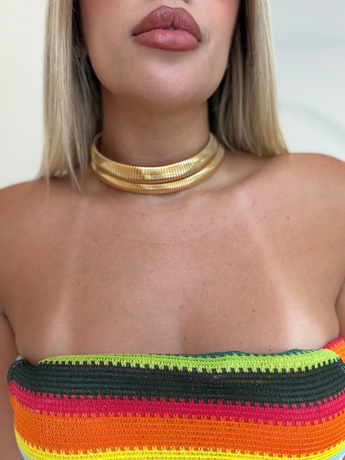 Finito Choker Stainless Steeal