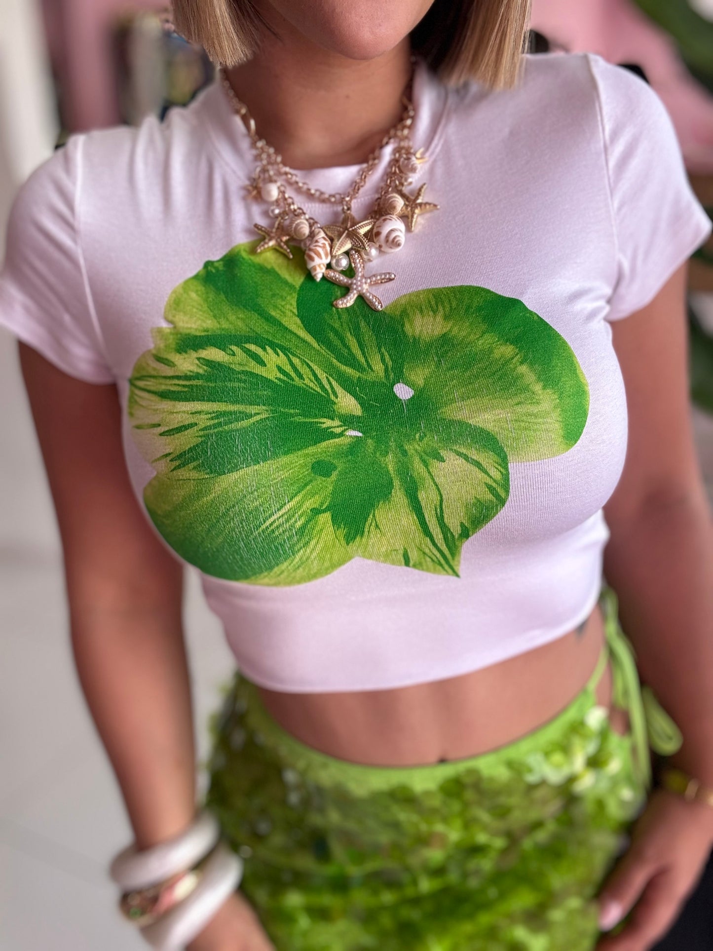 Flower basic Tshirt