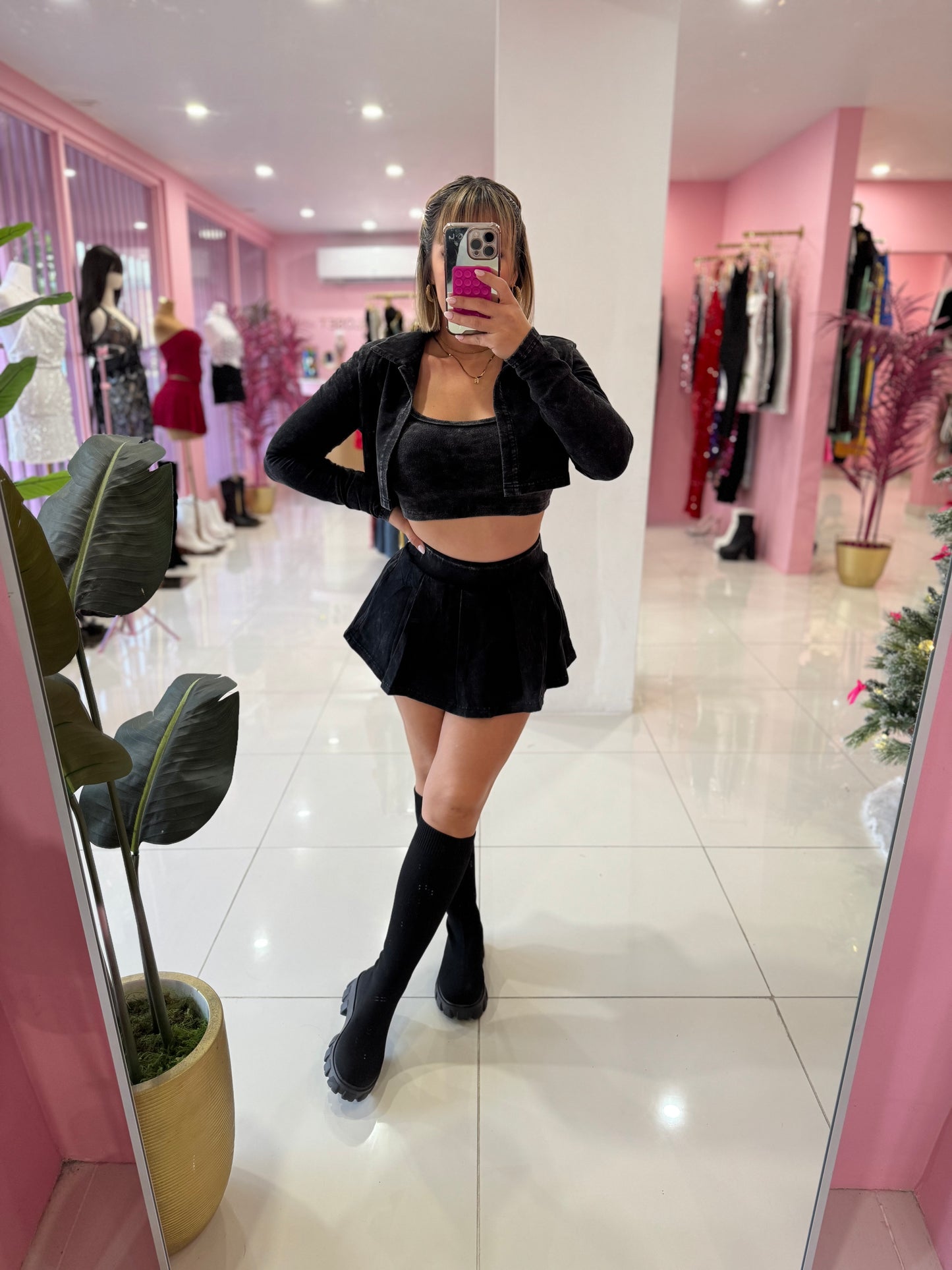 Marmol Skort Jacket Set (3 piezas)