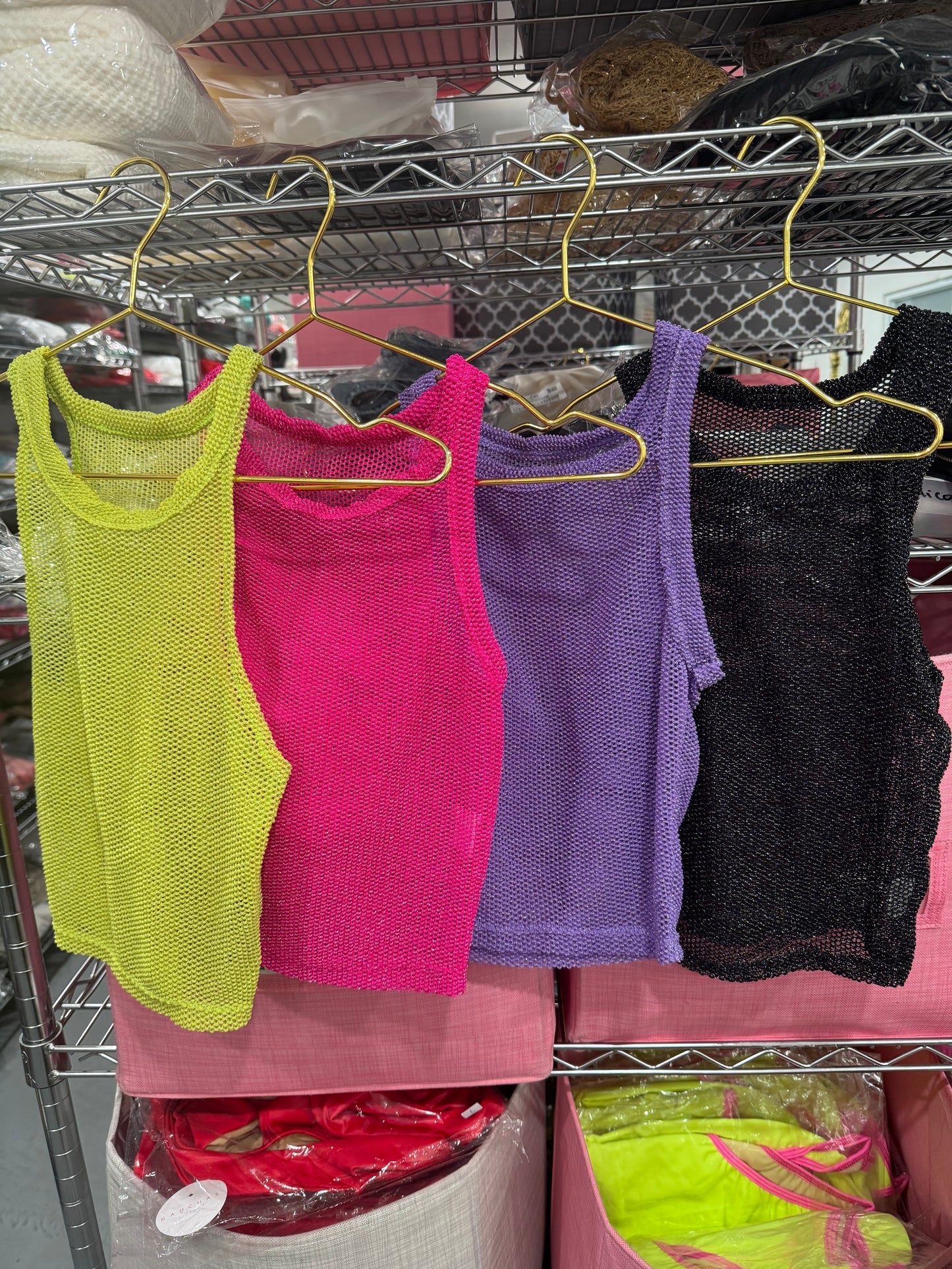 Redecilla Glitter Top