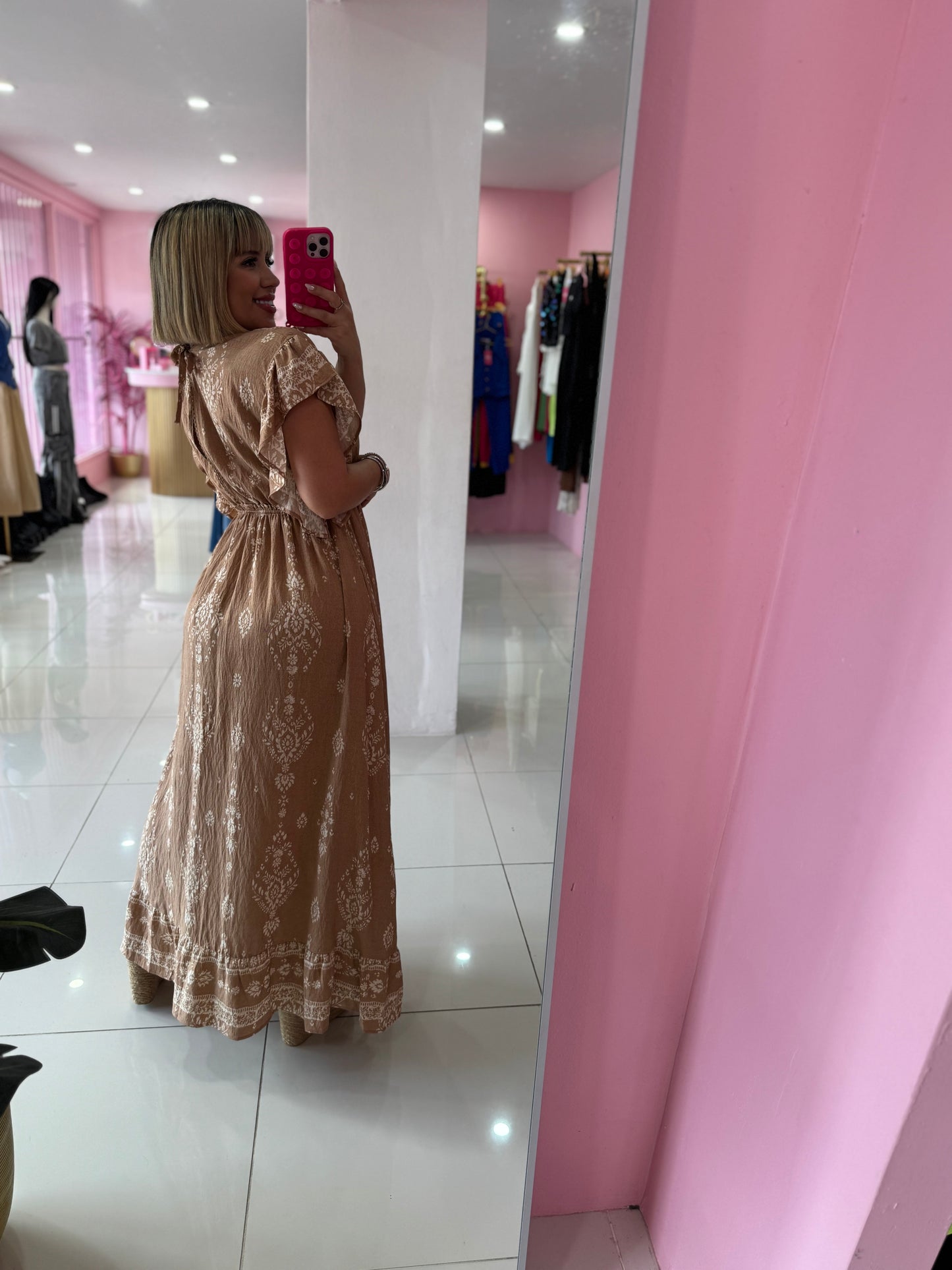 Boho Maxi Dress (medium)