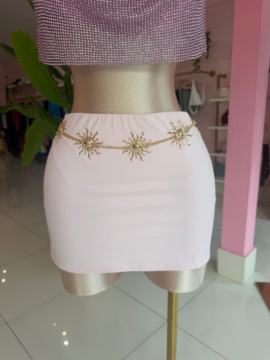 Mini pink Skort