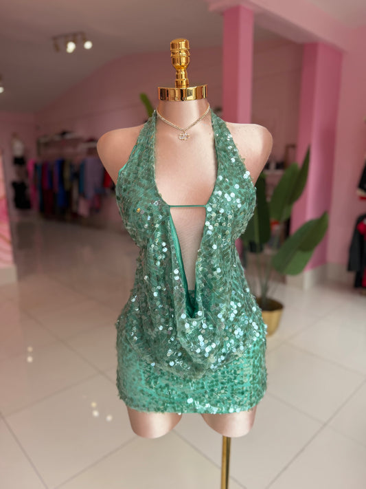 Sequins Colors halter top