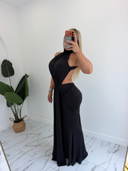 Turtle maxi dress