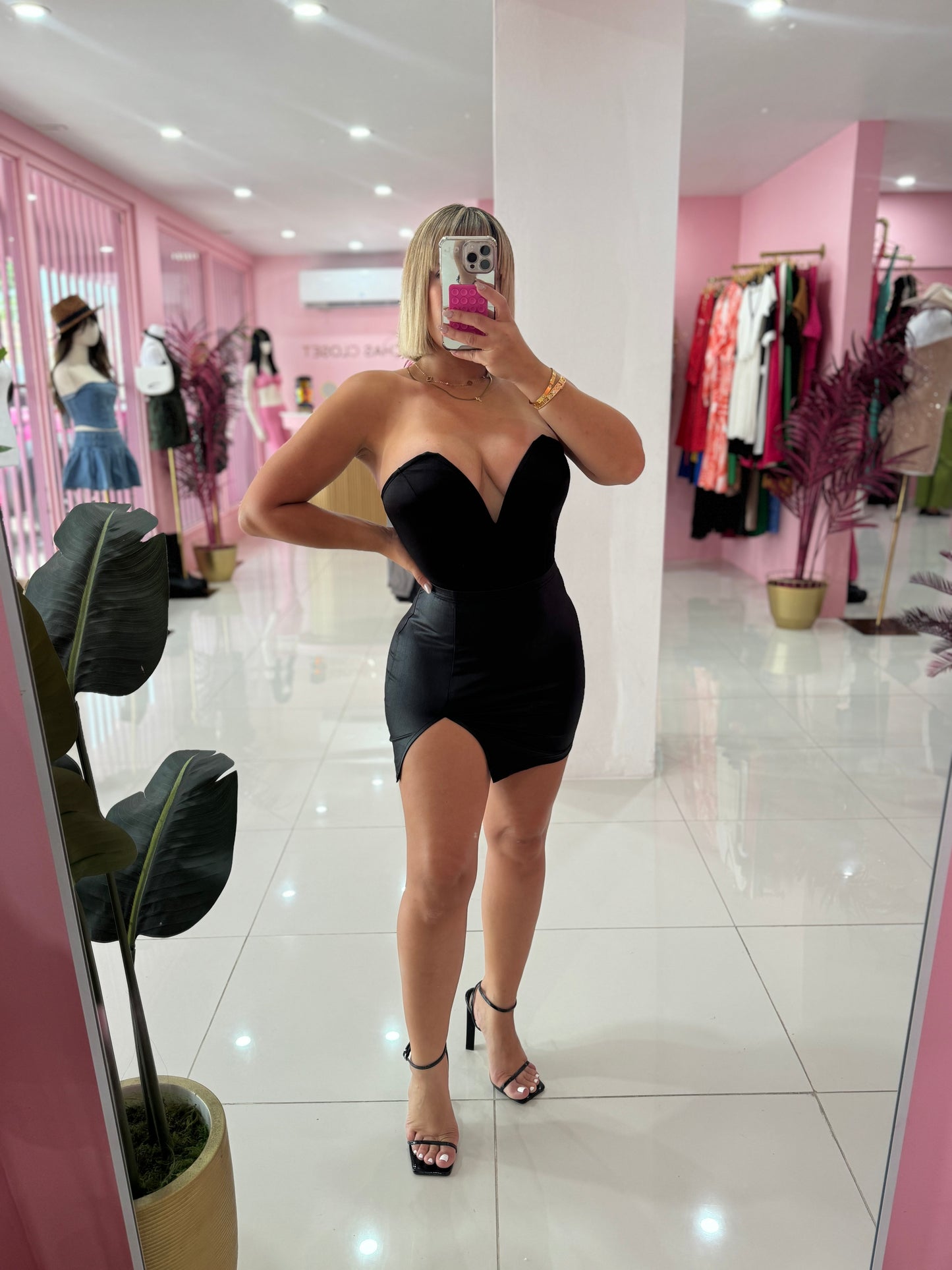 Mini leather skirtn ONLY (LARGE)