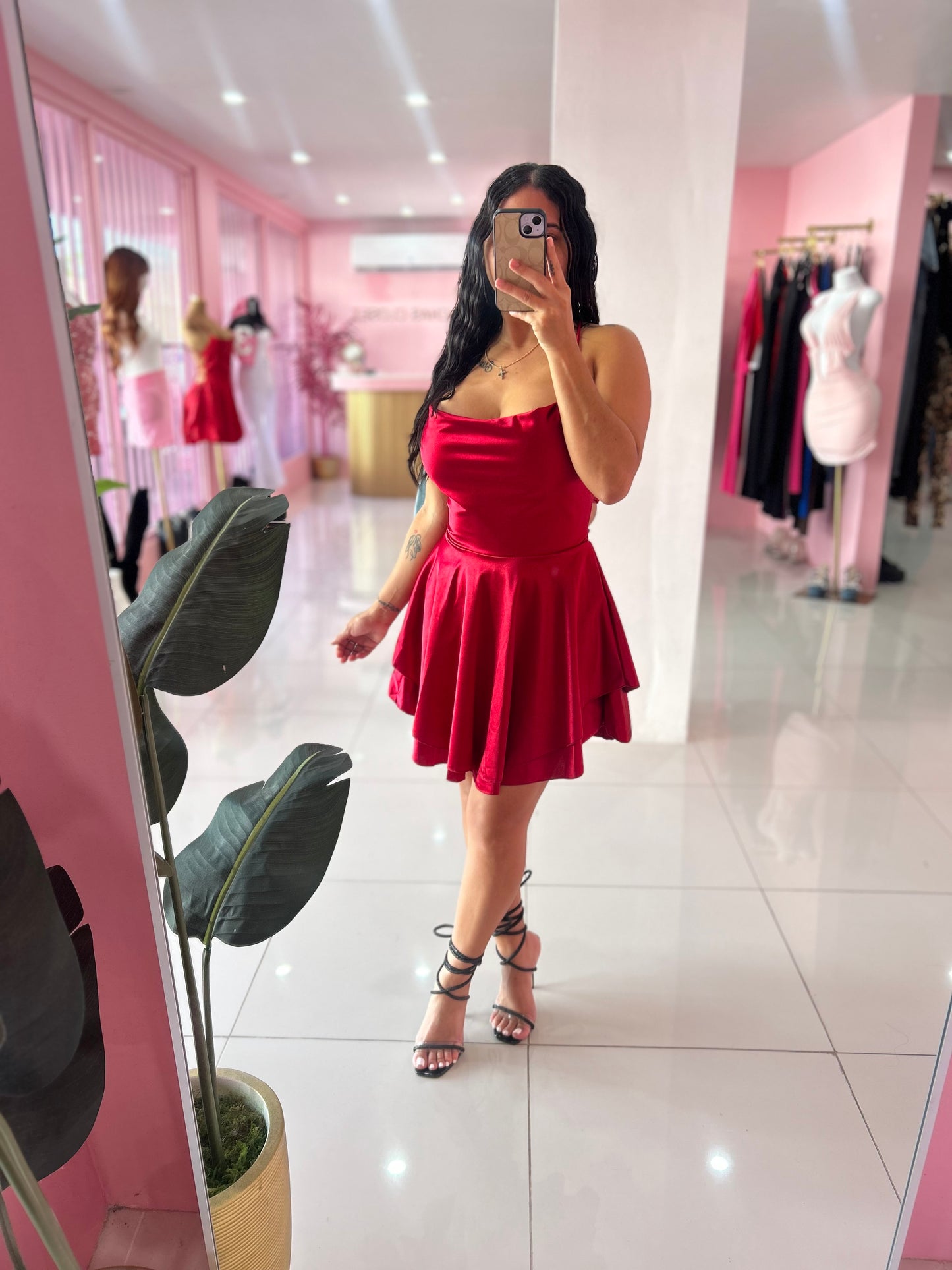 Satin Chic Dress