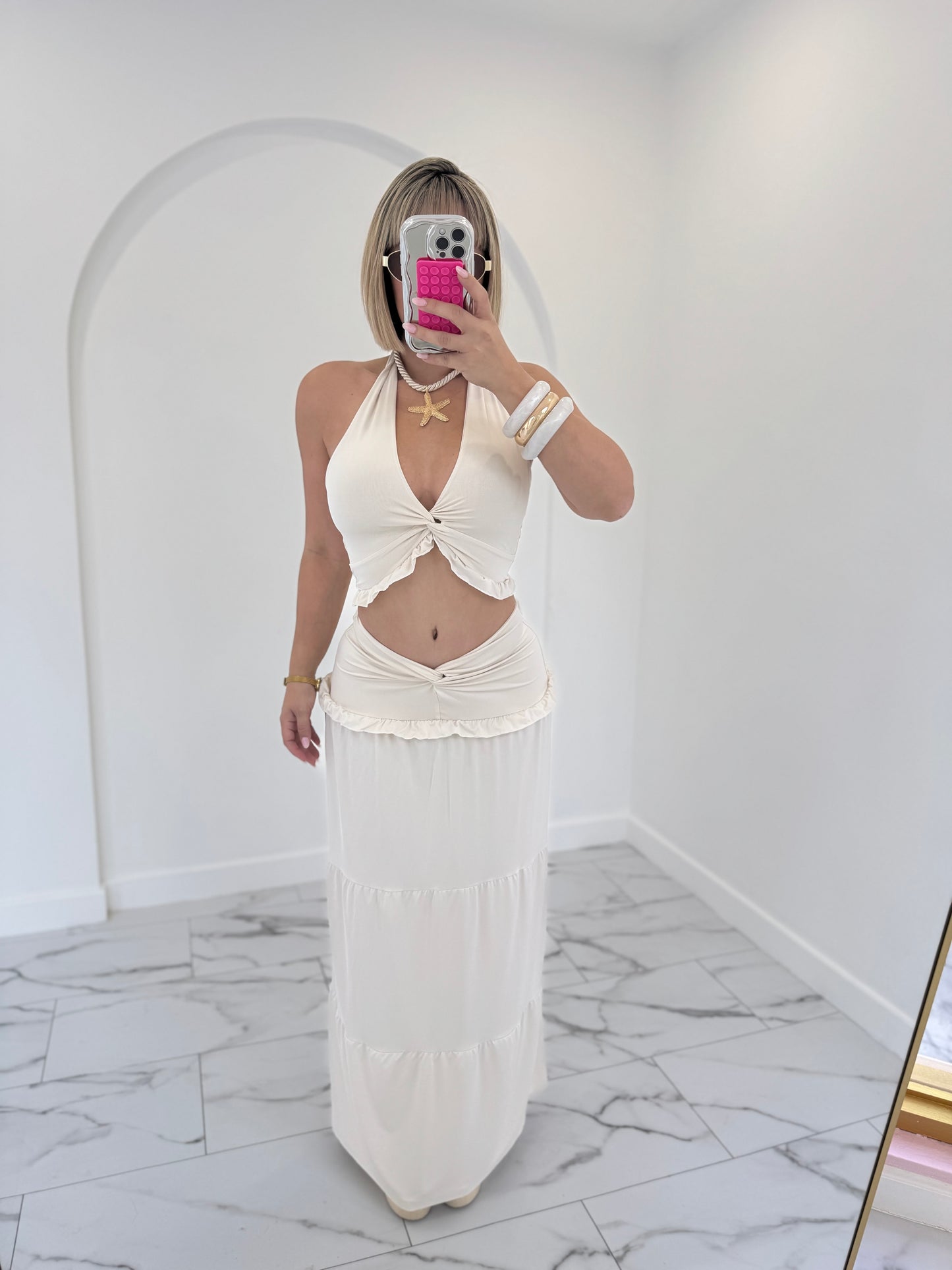 Caribe Cream set