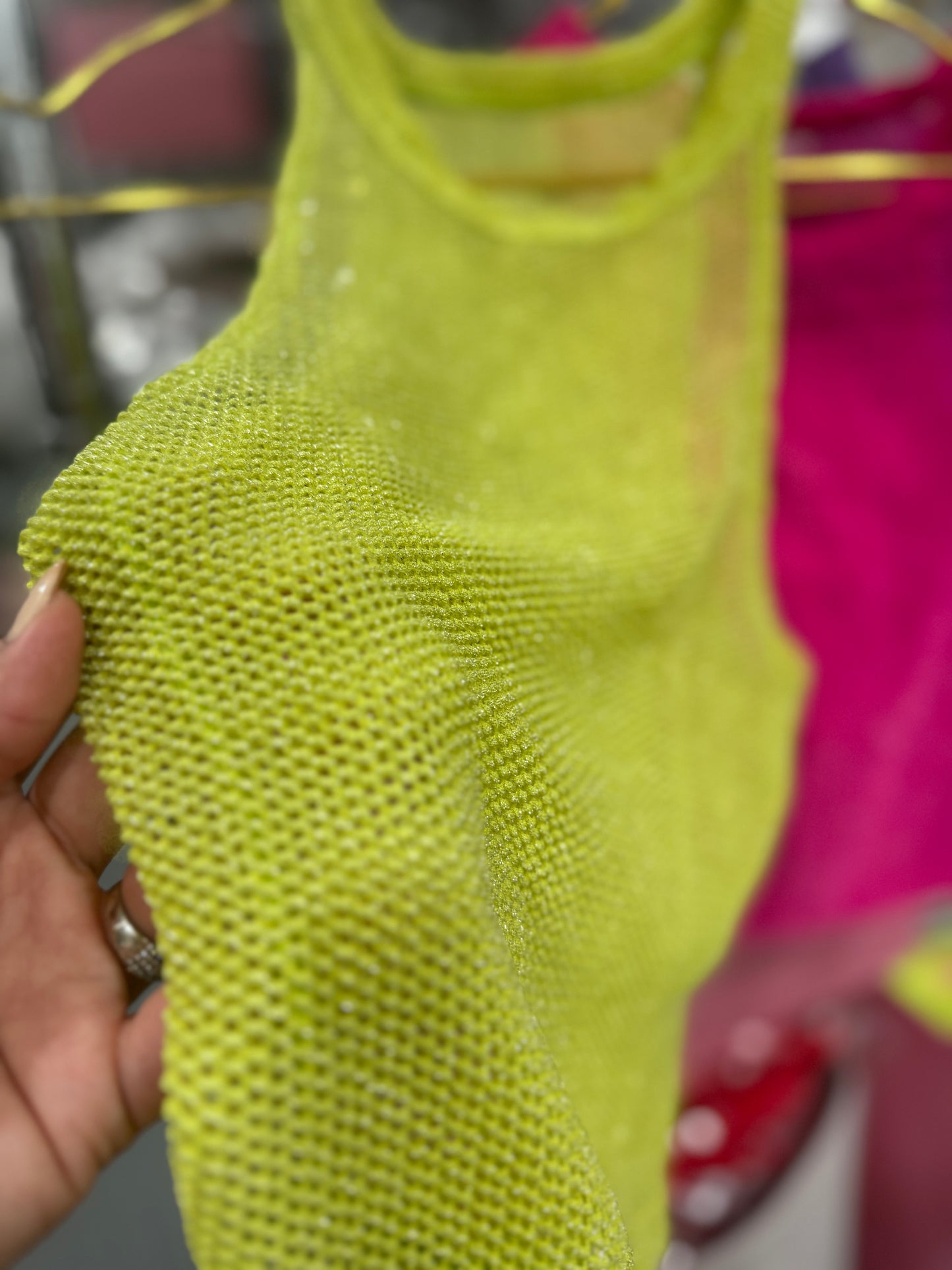 Redecilla Glitter Top