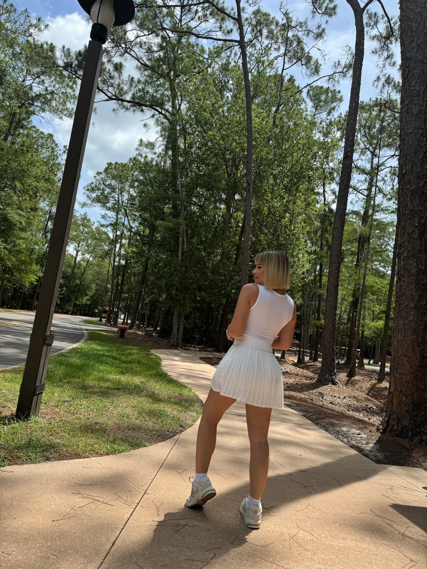 Mesh Skort Tablitas