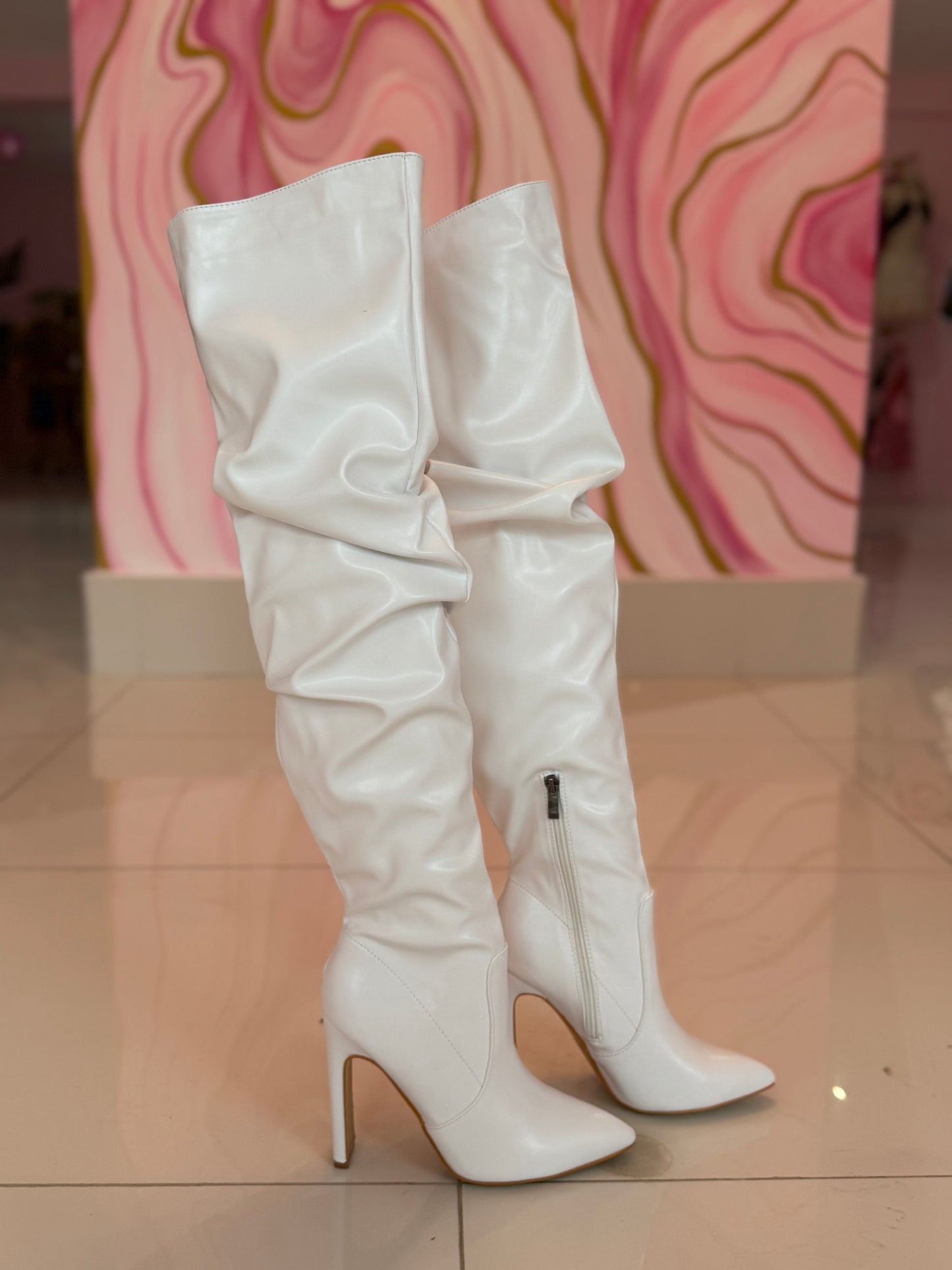 Botas Long Fruncidas