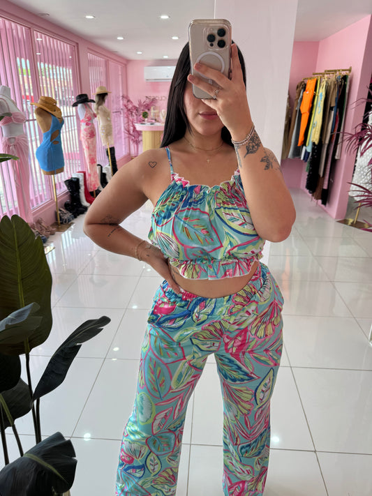 Colors summer palazzo set