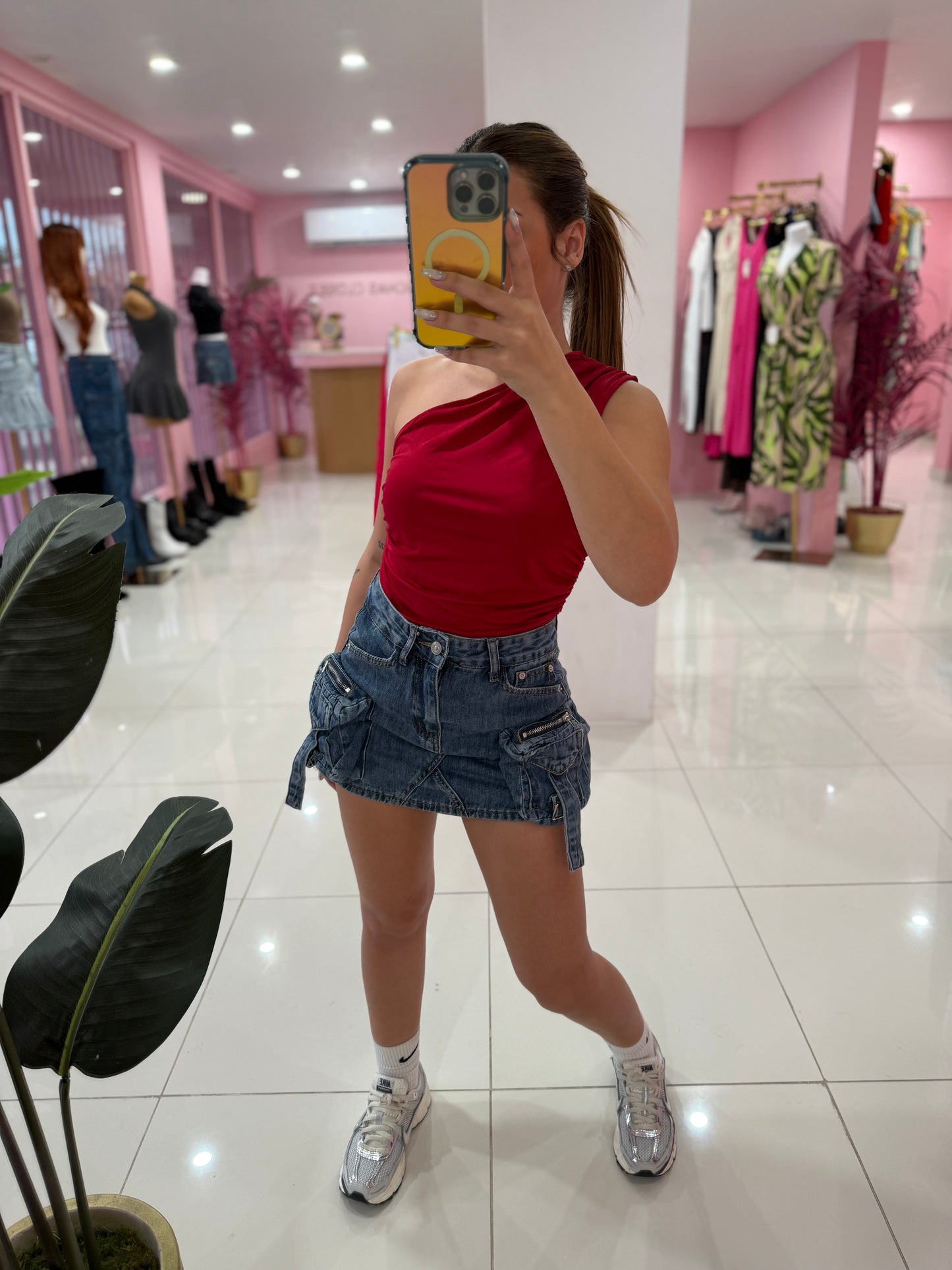 One Shoulder Top