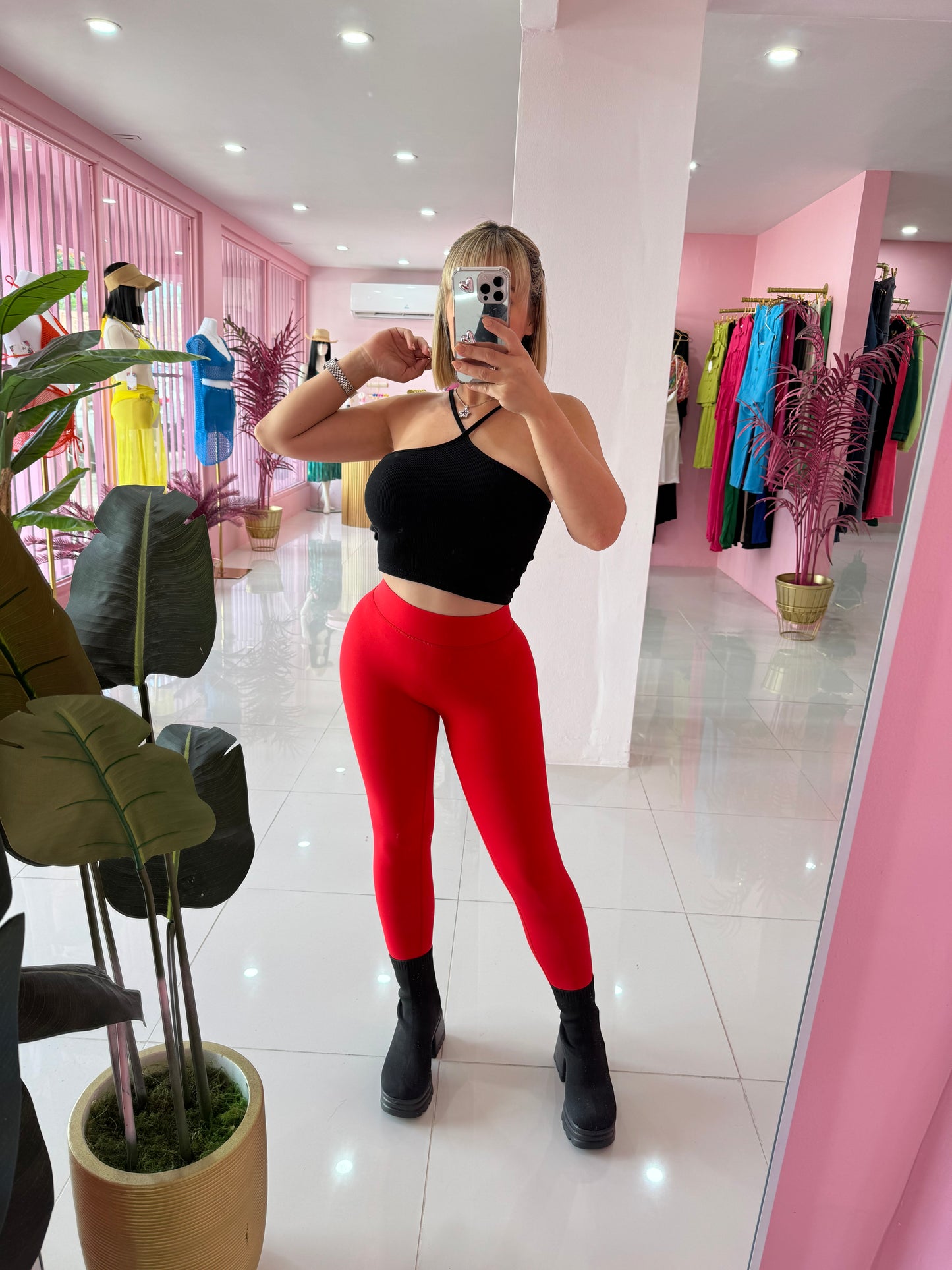 Tummy Control Legging Fruncido XS/S