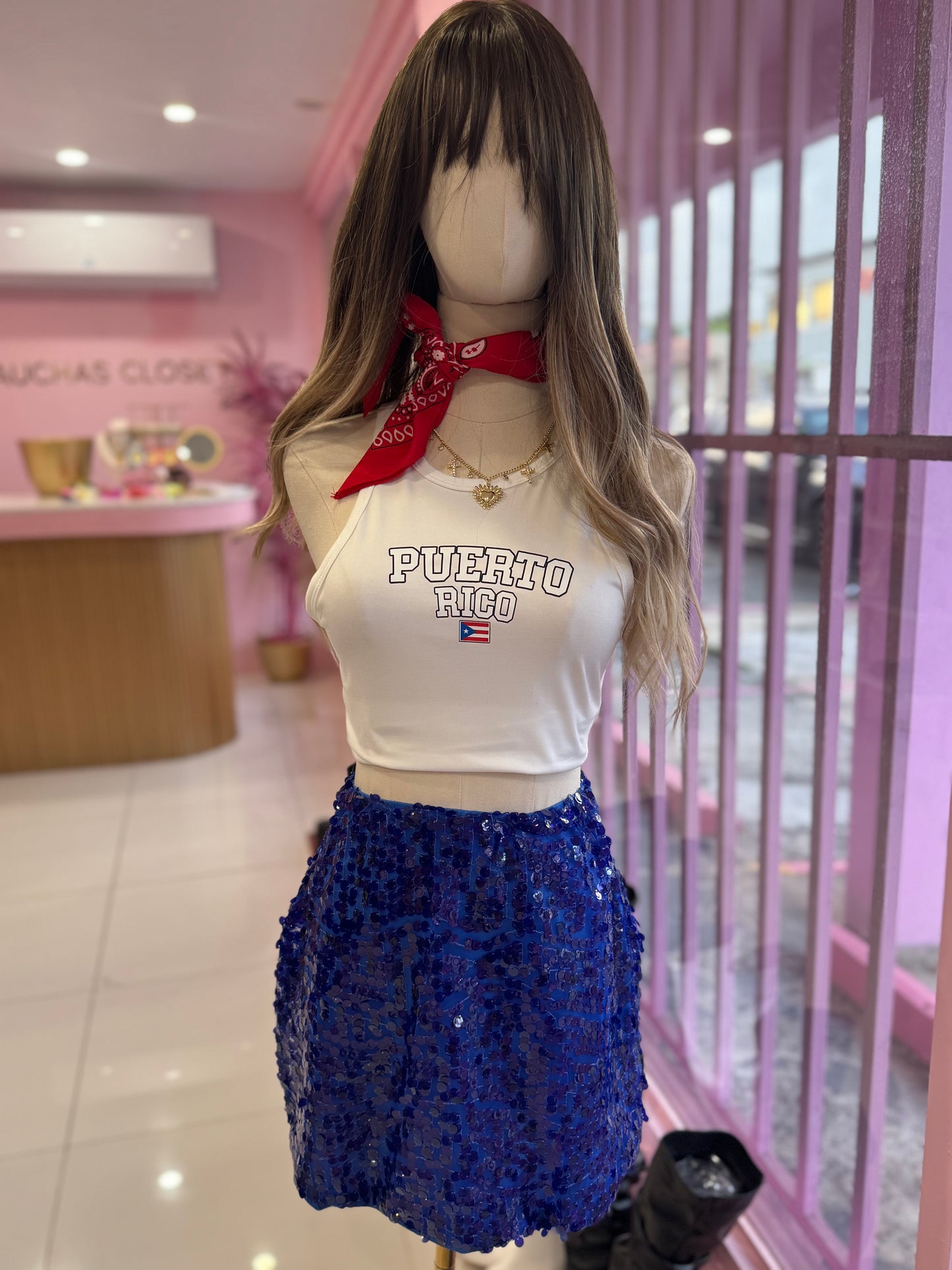Sequins colors Skirt