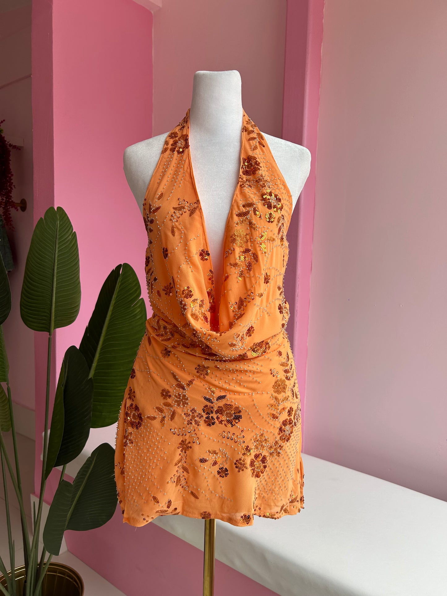 Fancy Halter dress