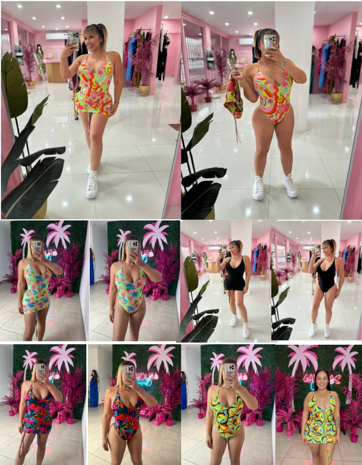 Mini Faldita Bikini Set ARG (control de abdomen)