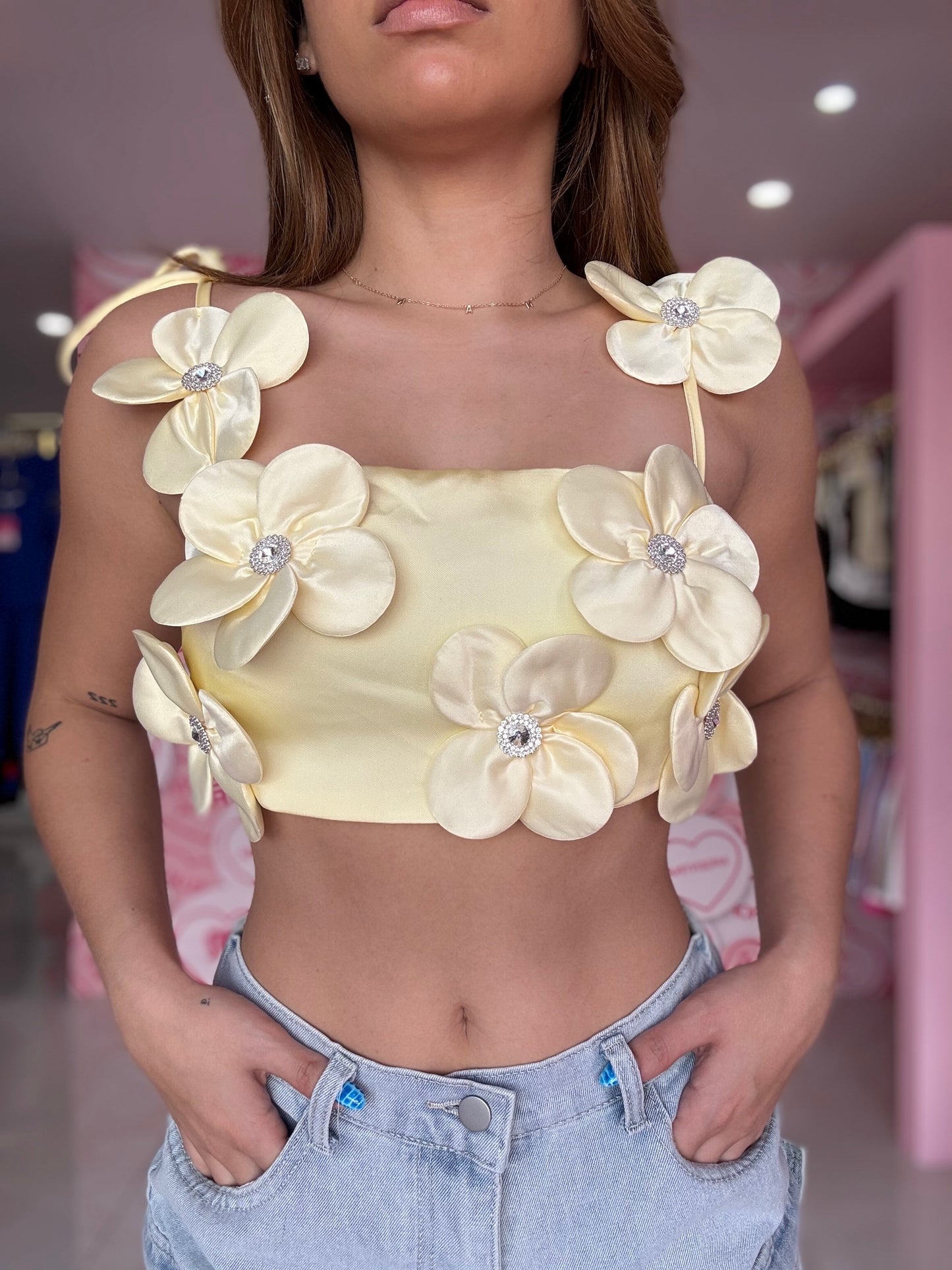 Flower Tank top