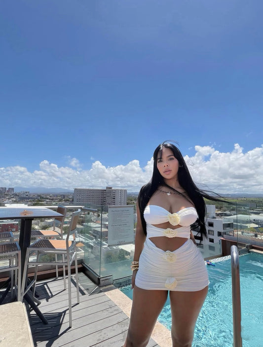 Flowers Swimsuit set