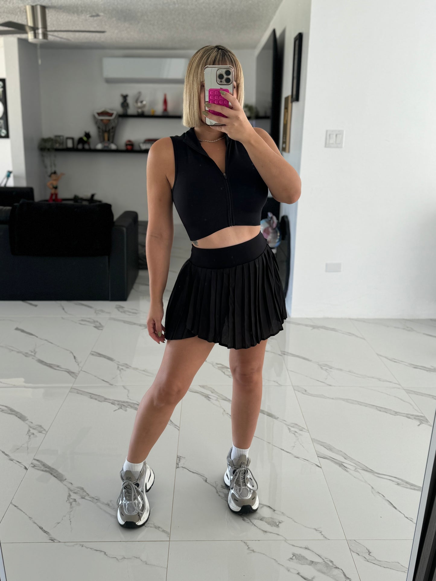 Mesh Skort Tablitas