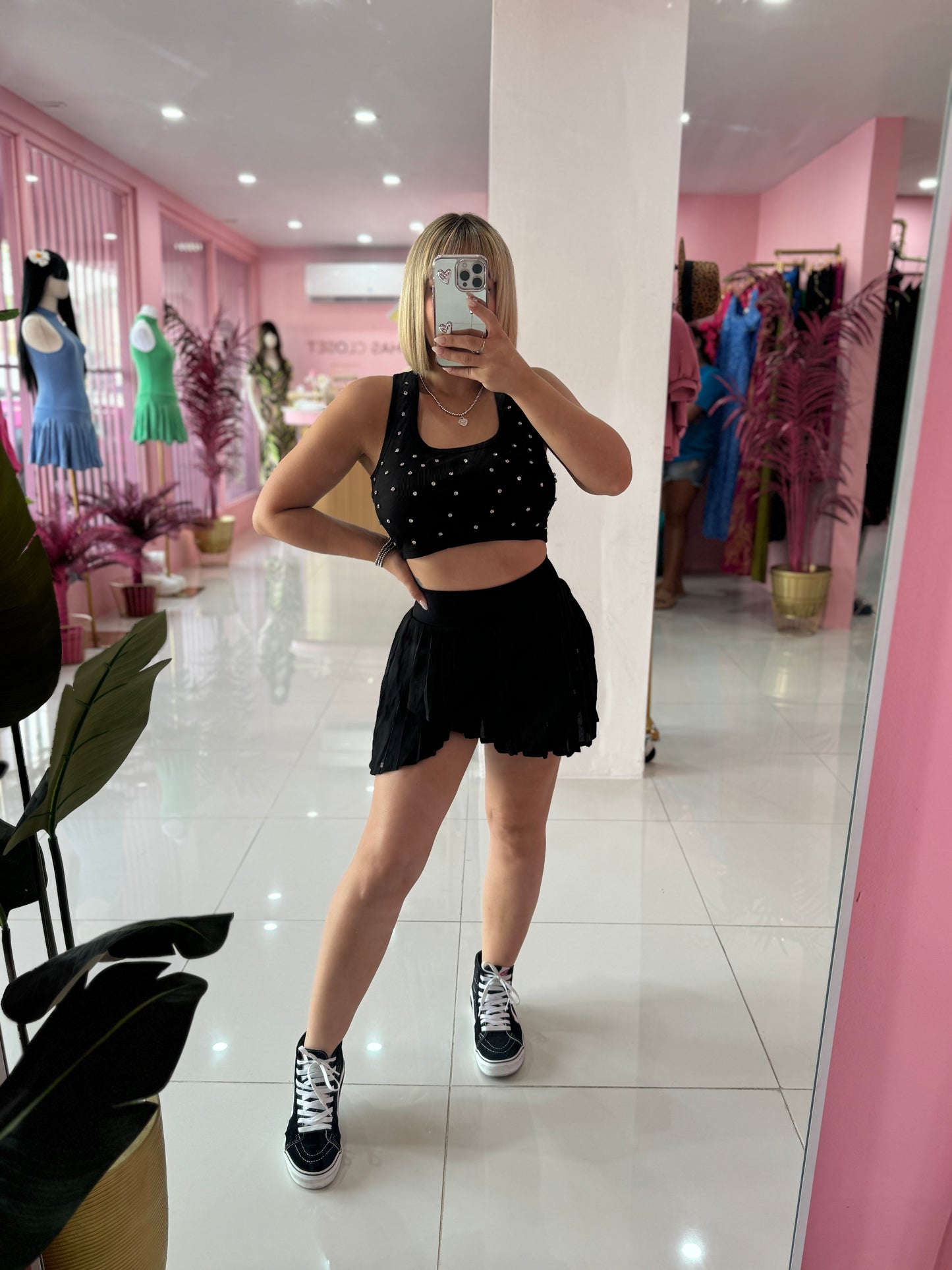 Mesh Skort Tablitas