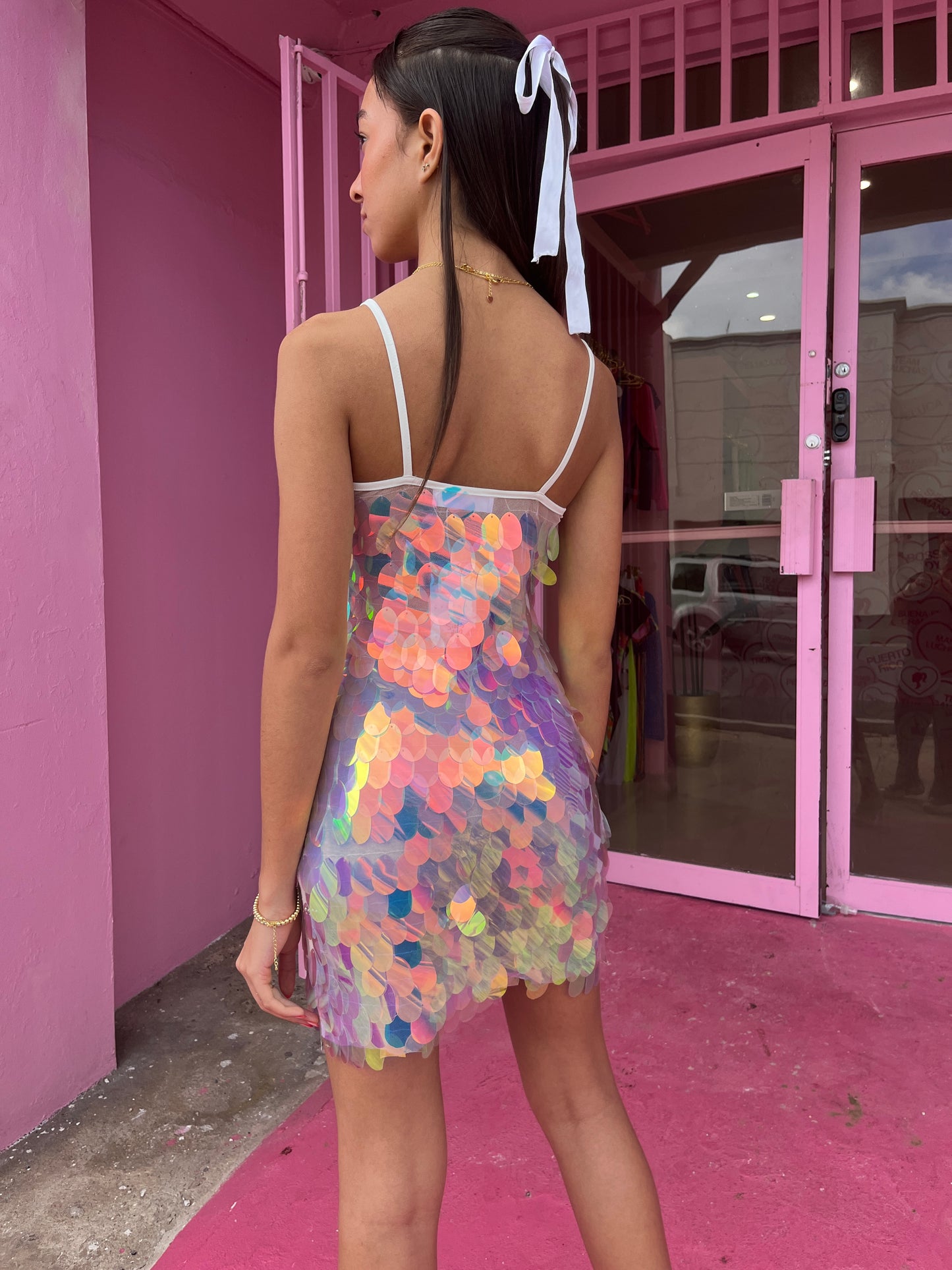 Sirena fiesta Dress (No estira)