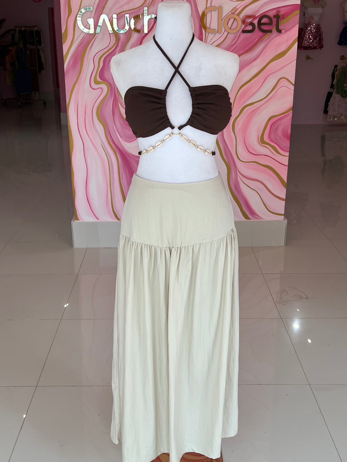 Bralette caracoles