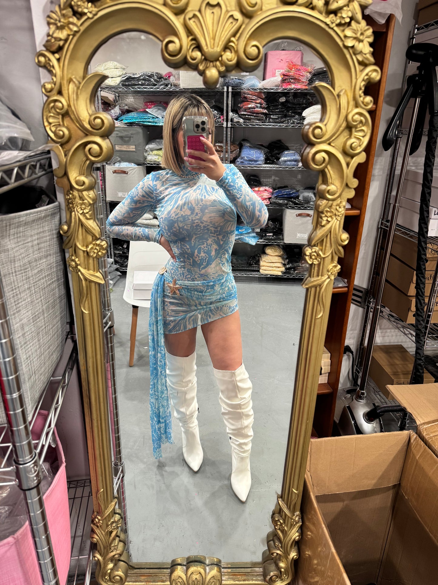 Botas Long Fruncidas