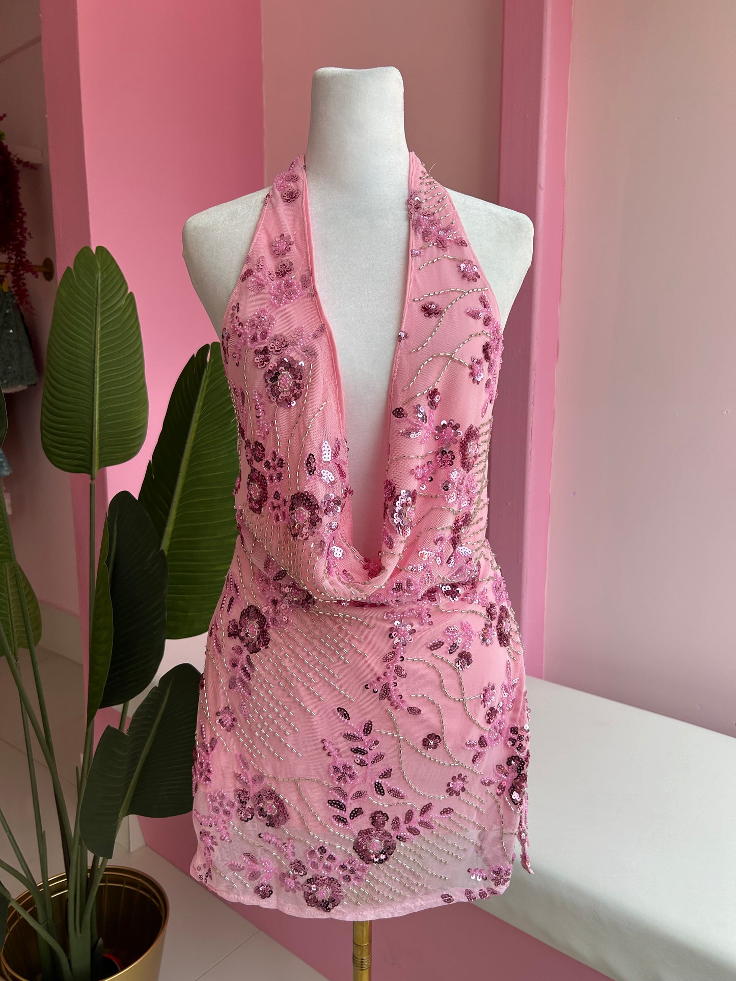 Fancy Halter dress
