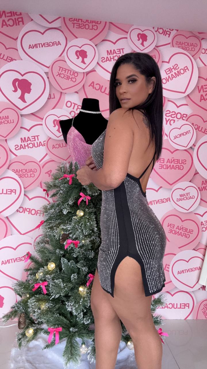 Rhinestone Party dress
