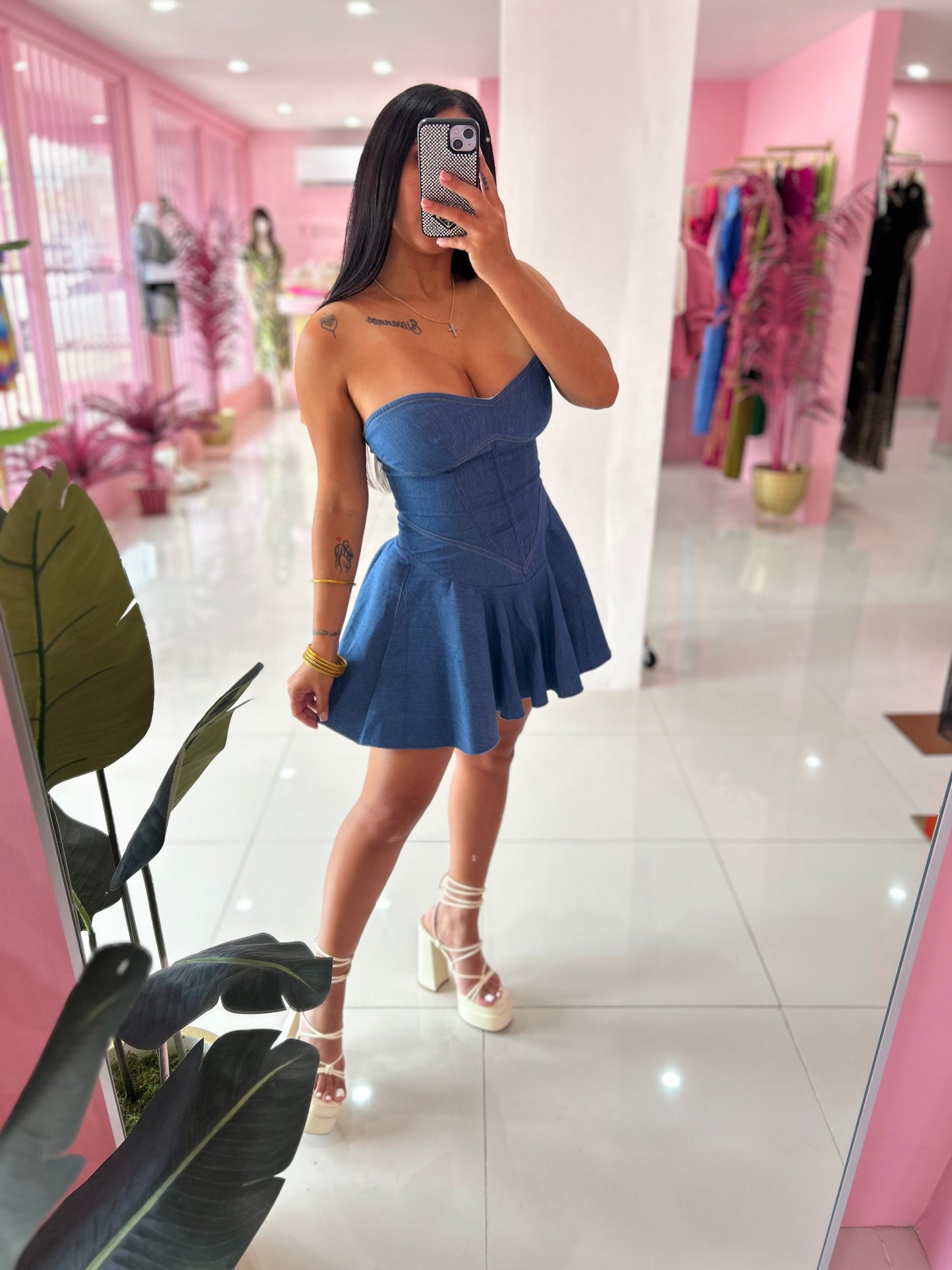 Denim Dress