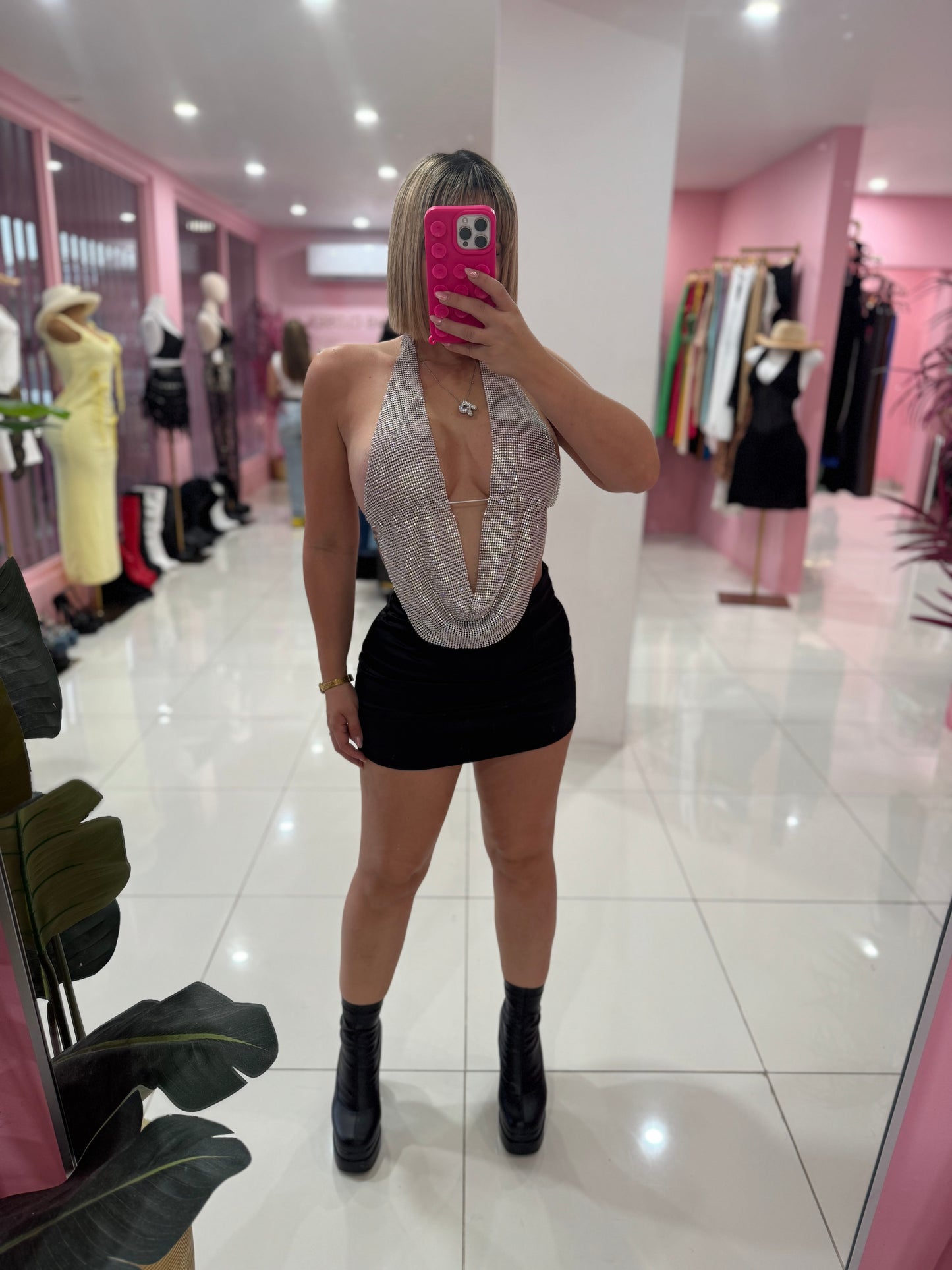 Arabe Halter Top